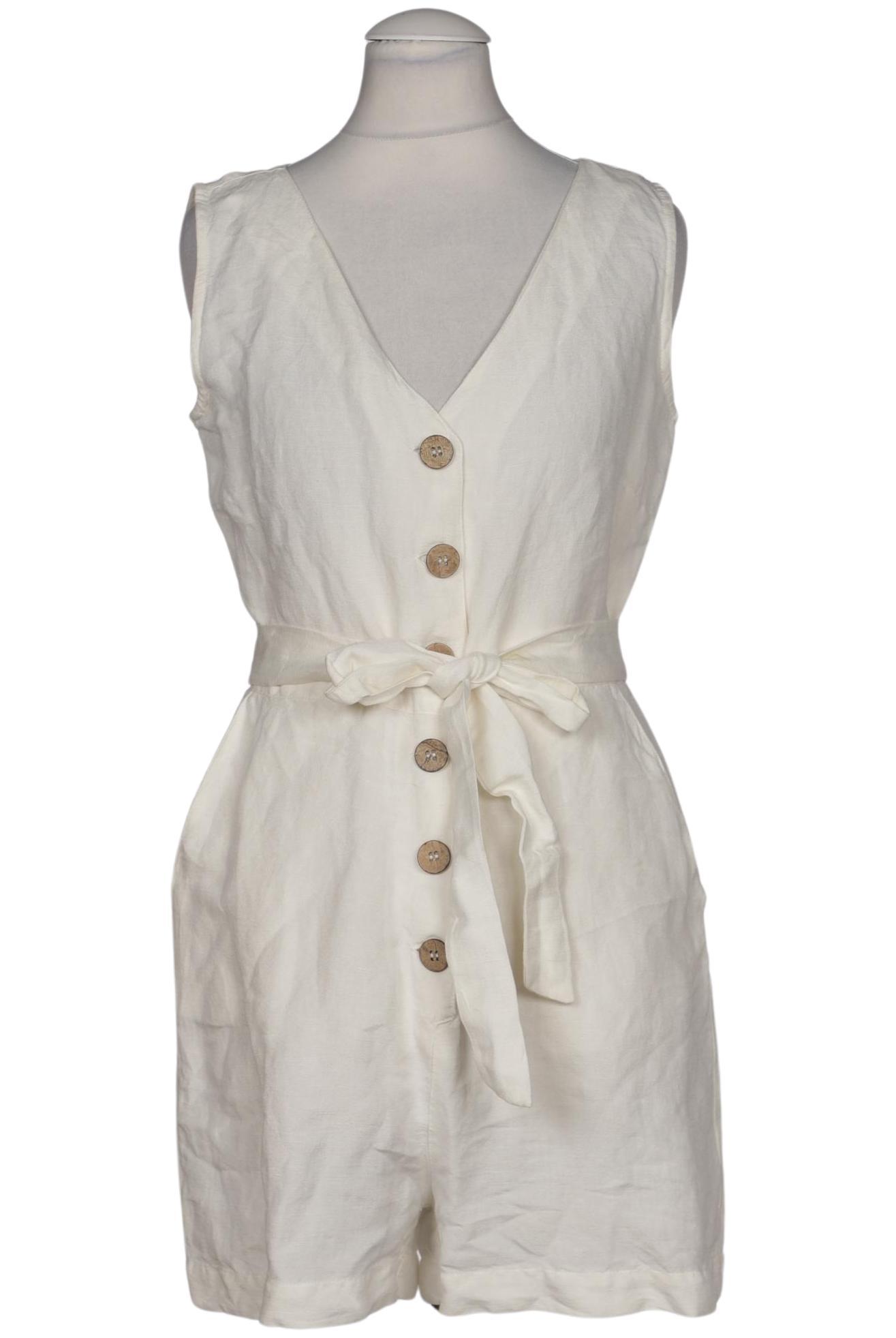 

Mango Damen Jumpsuit/Overall, cremeweiß, Gr. 34