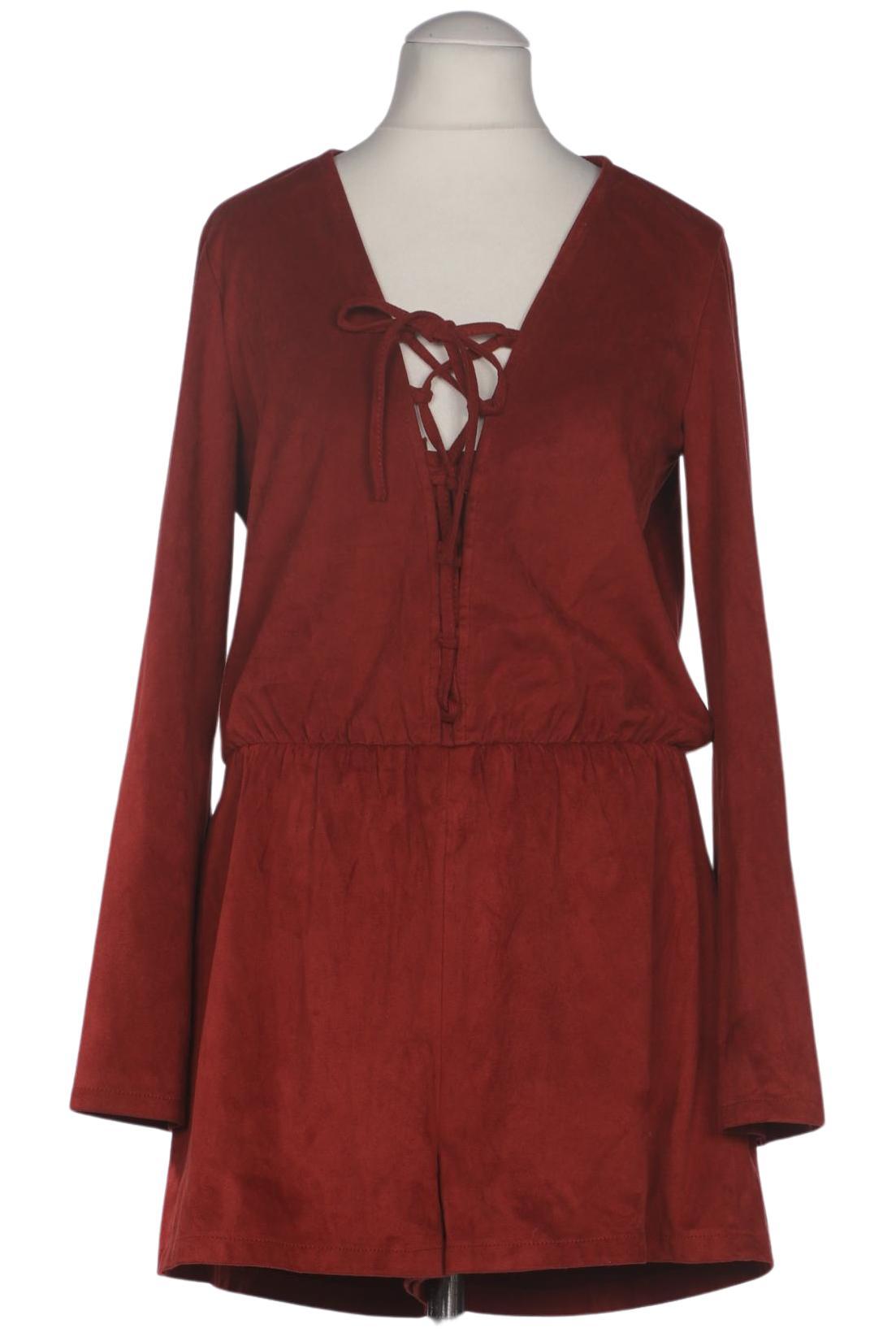 

Mango Damen Jumpsuit/Overall, bordeaux, Gr. 36