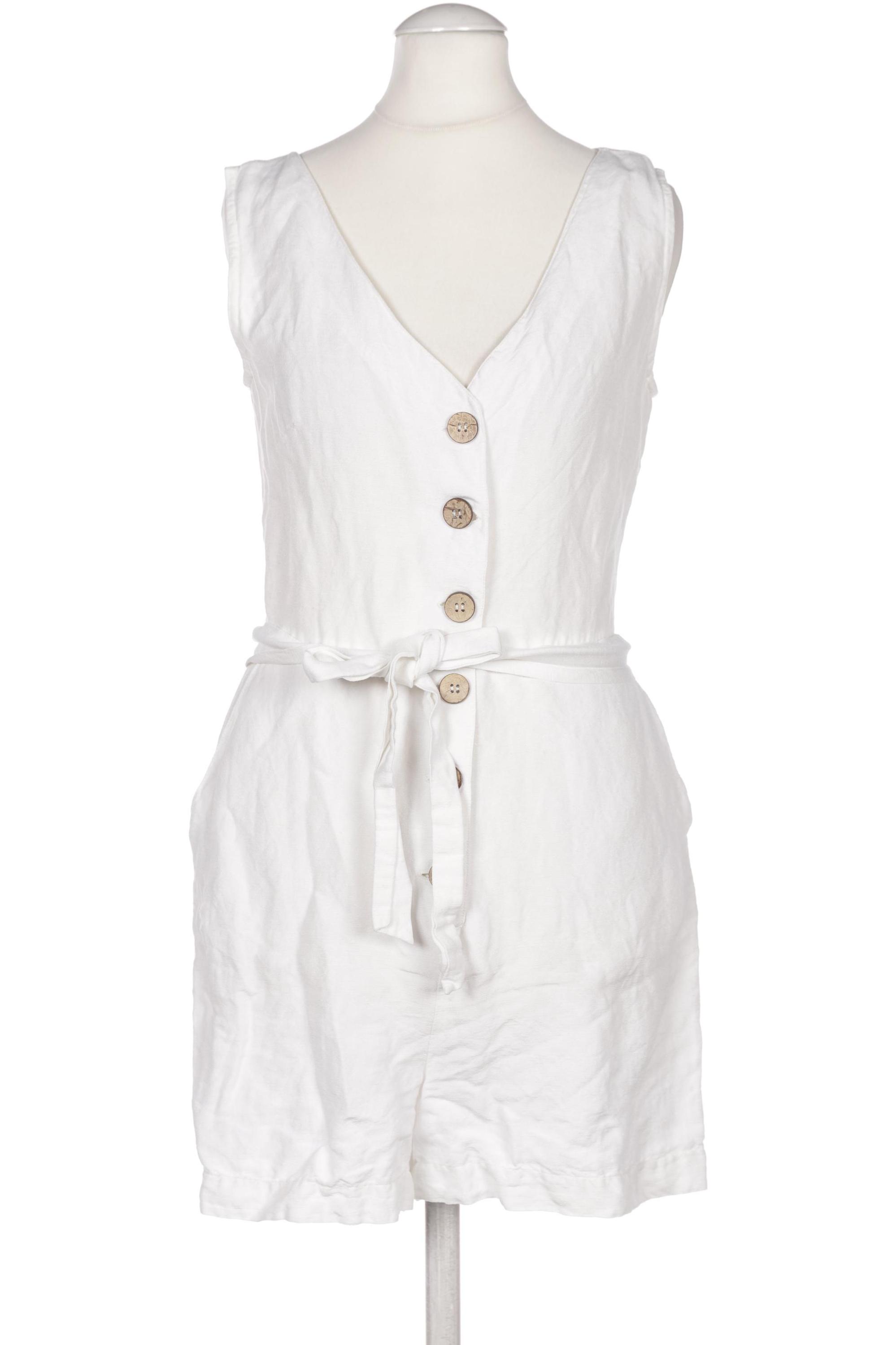 

MANGO Damen Jumpsuit/Overall, weiß