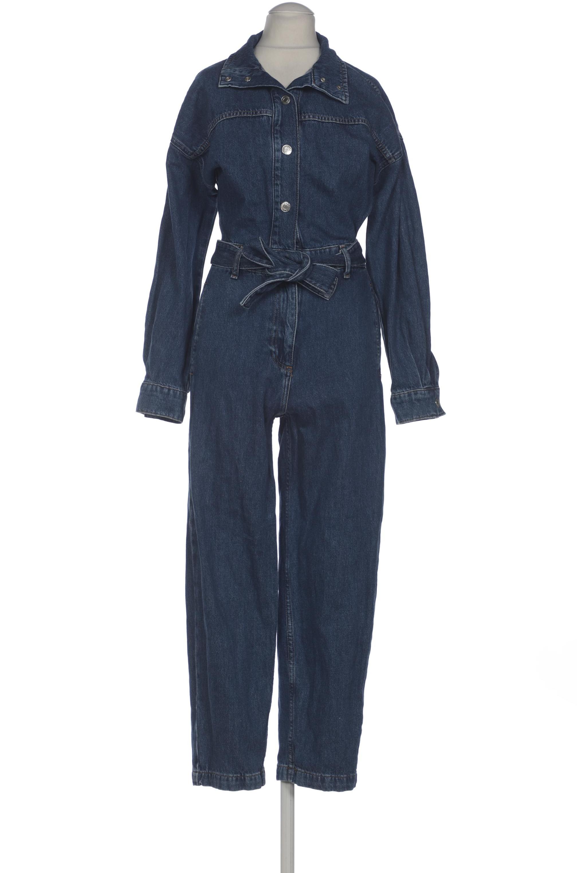 

Mango Damen Jumpsuit/Overall, blau, Gr. 34