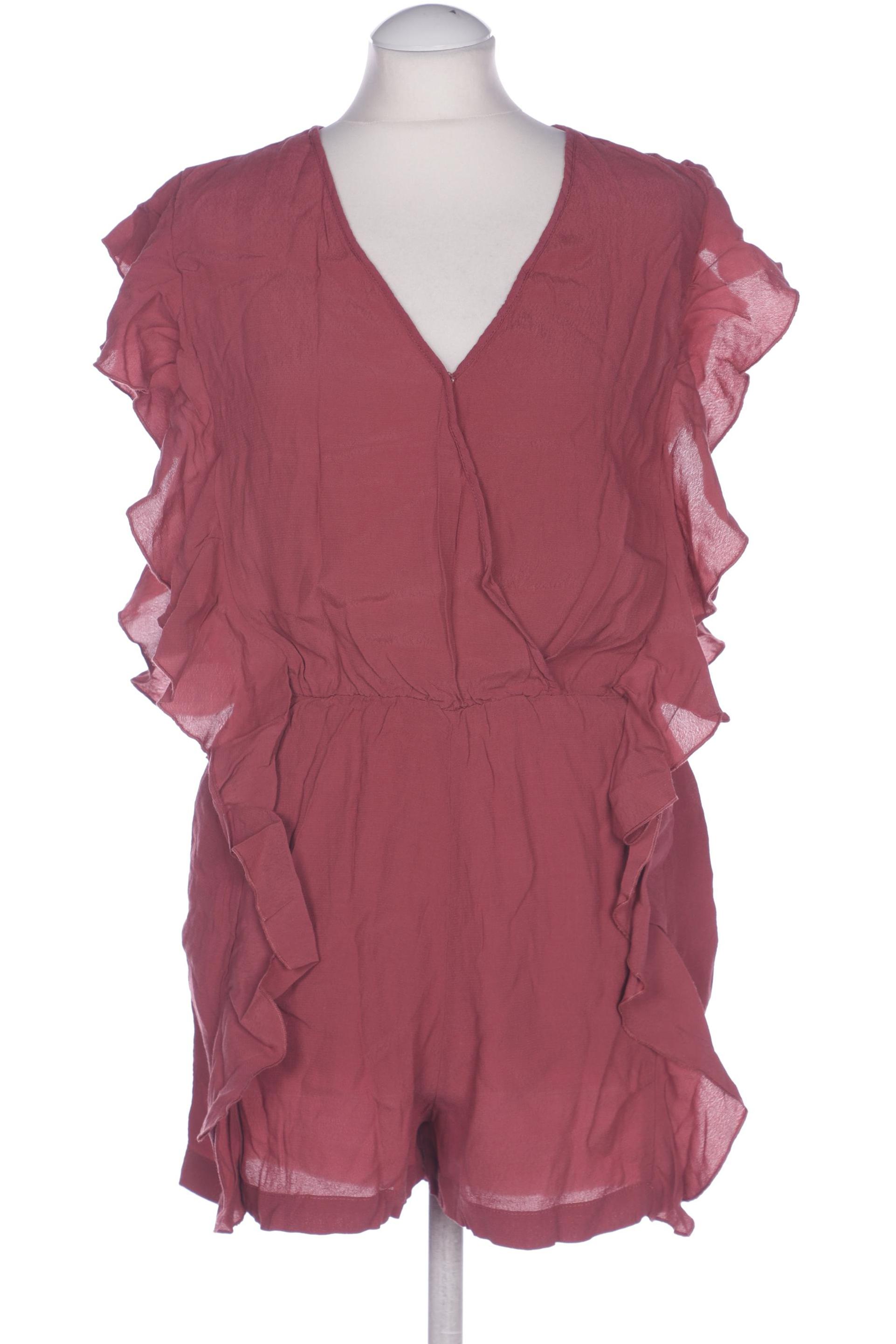 

Mango Damen Jumpsuit/Overall, bordeaux, Gr. 38