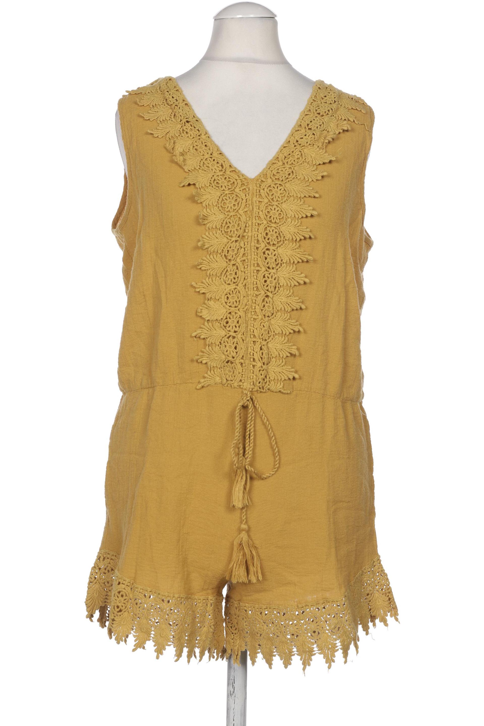 

Mango Damen Jumpsuit/Overall, gelb, Gr. 38