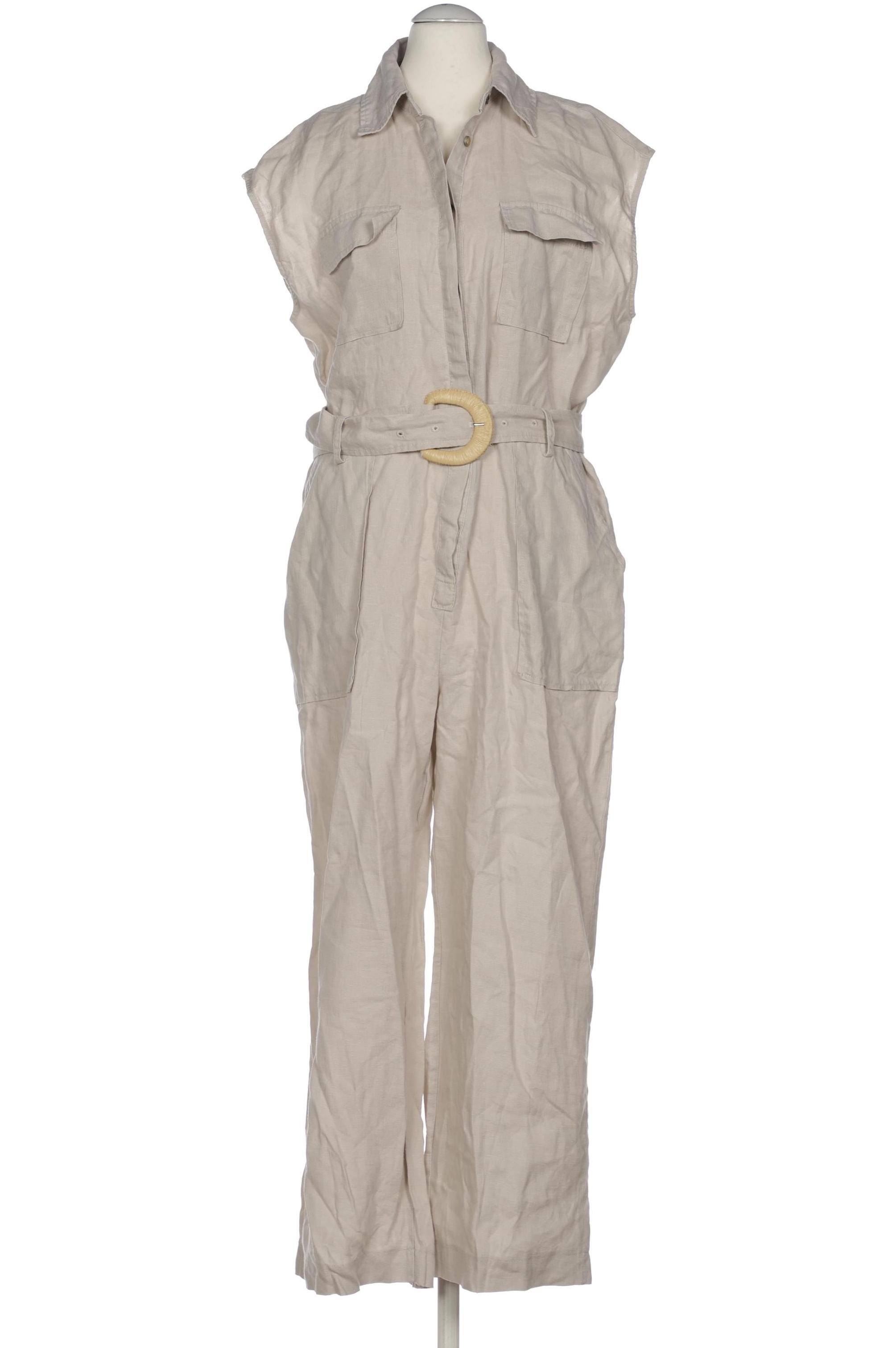 

Mango Damen Jumpsuit/Overall, beige, Gr. 38