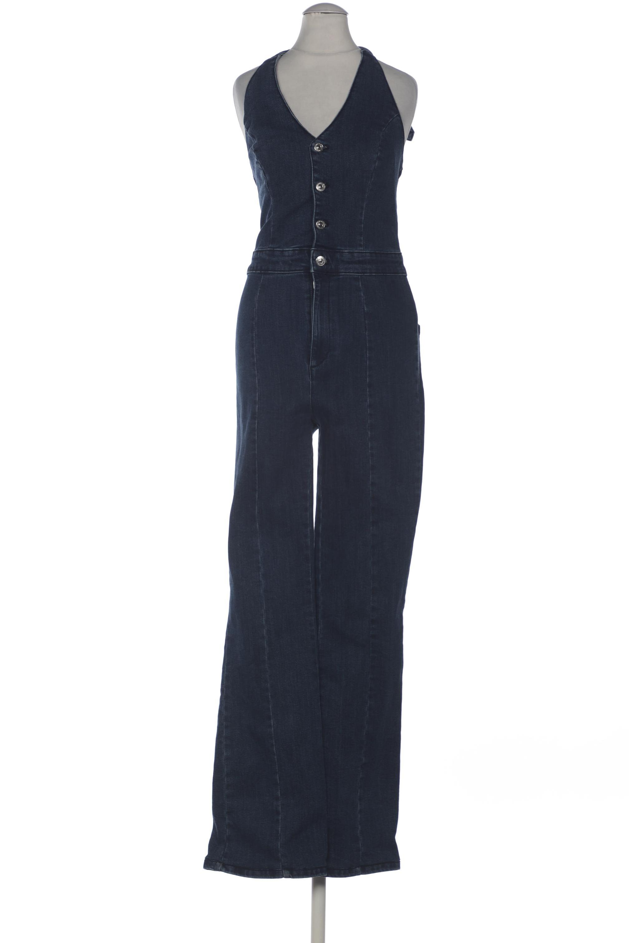 

Mango Damen Jumpsuit/Overall, blau, Gr. 36