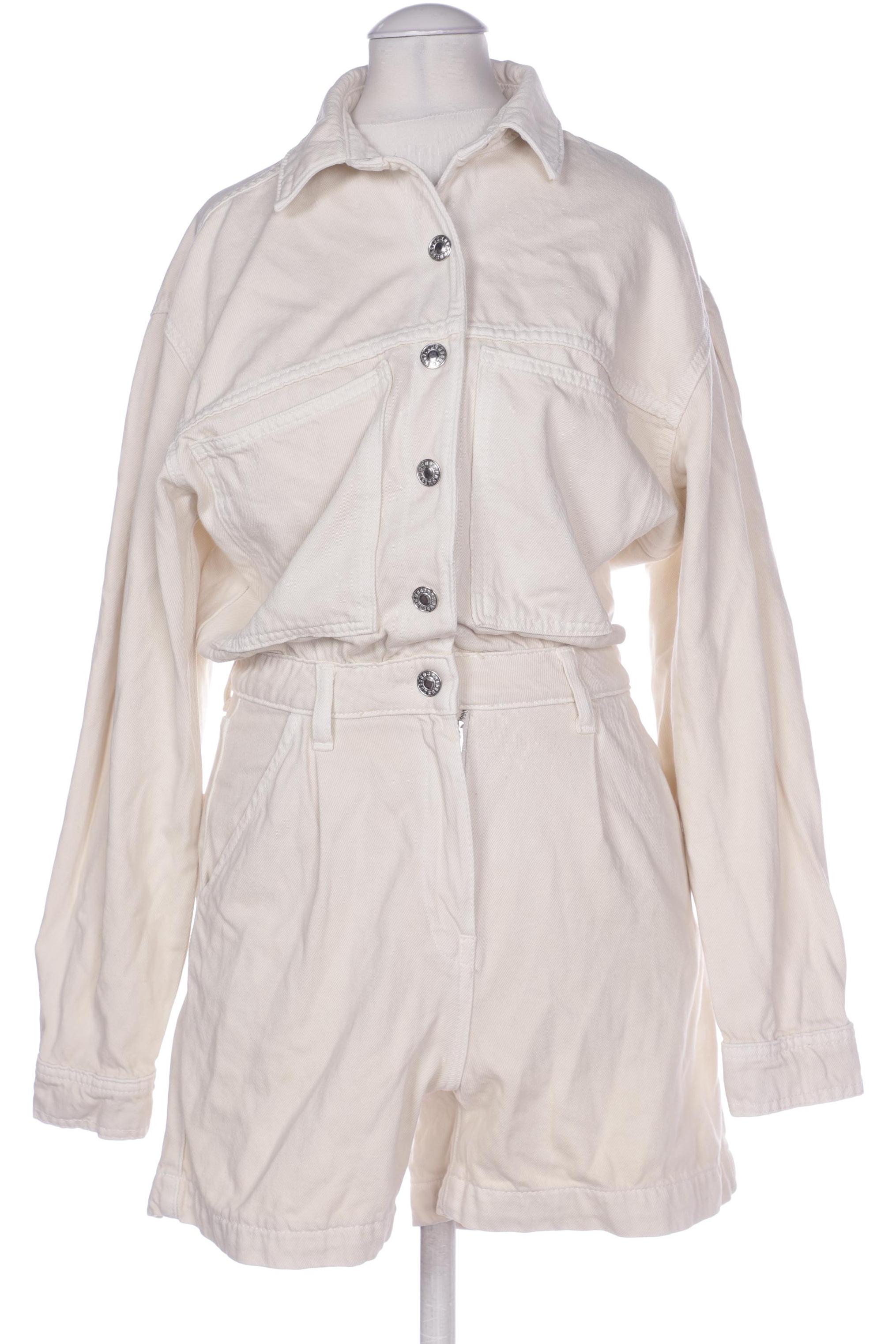 

MANGO Damen Jumpsuit/Overall, cremeweiß