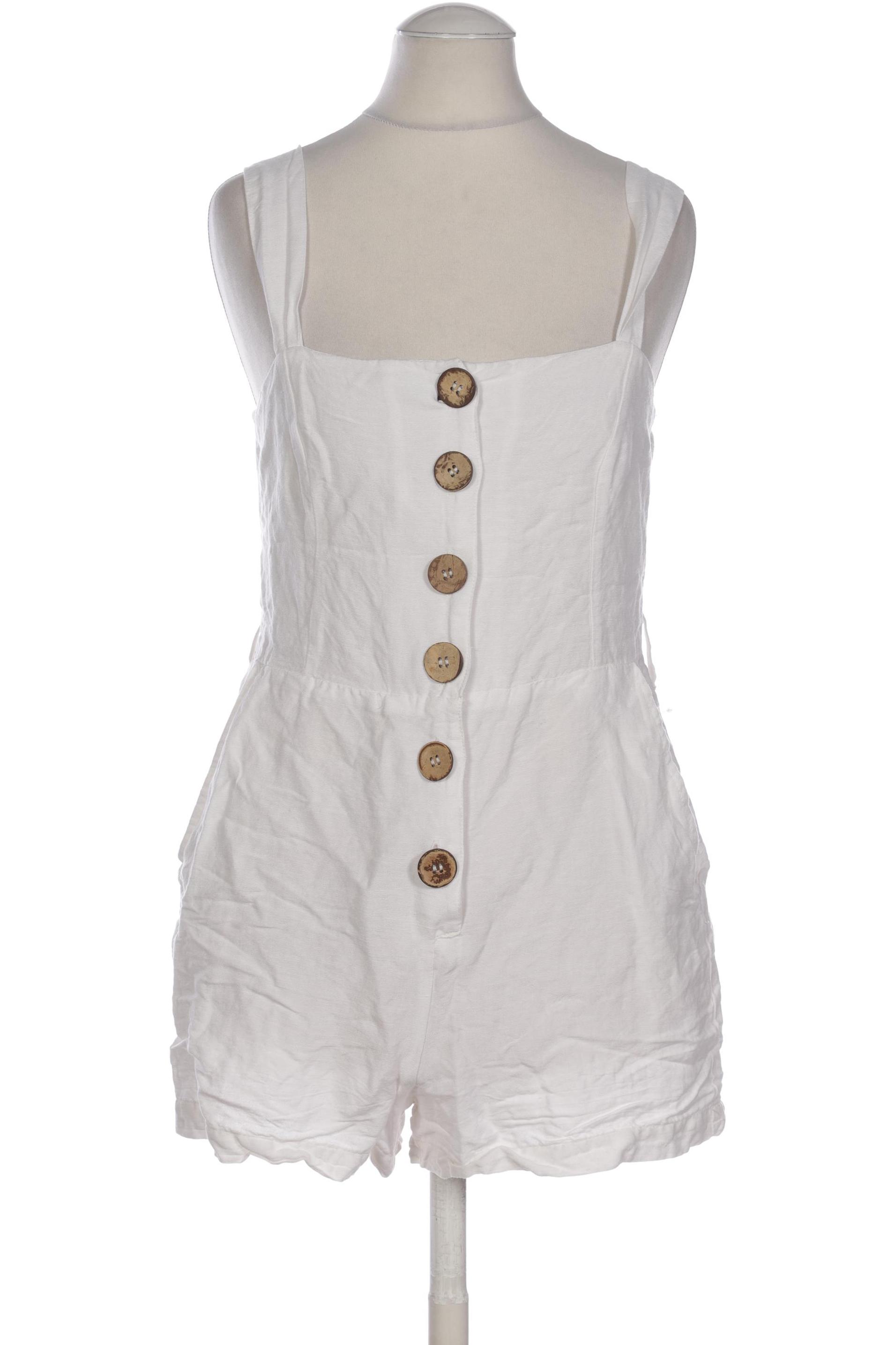

MANGO Damen Jumpsuit/Overall, weiß