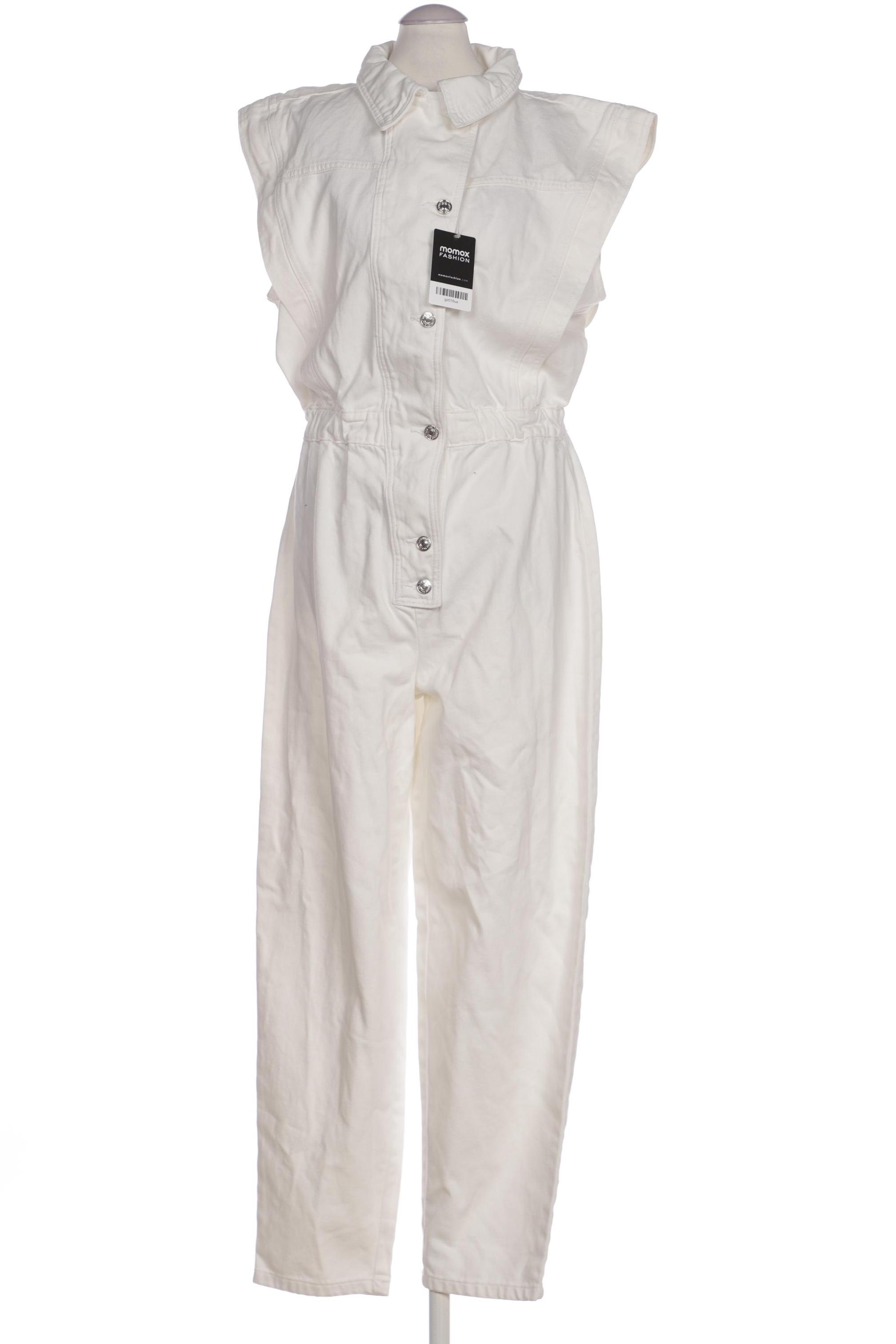 

Mango Damen Jumpsuit/Overall, weiß, Gr. 42