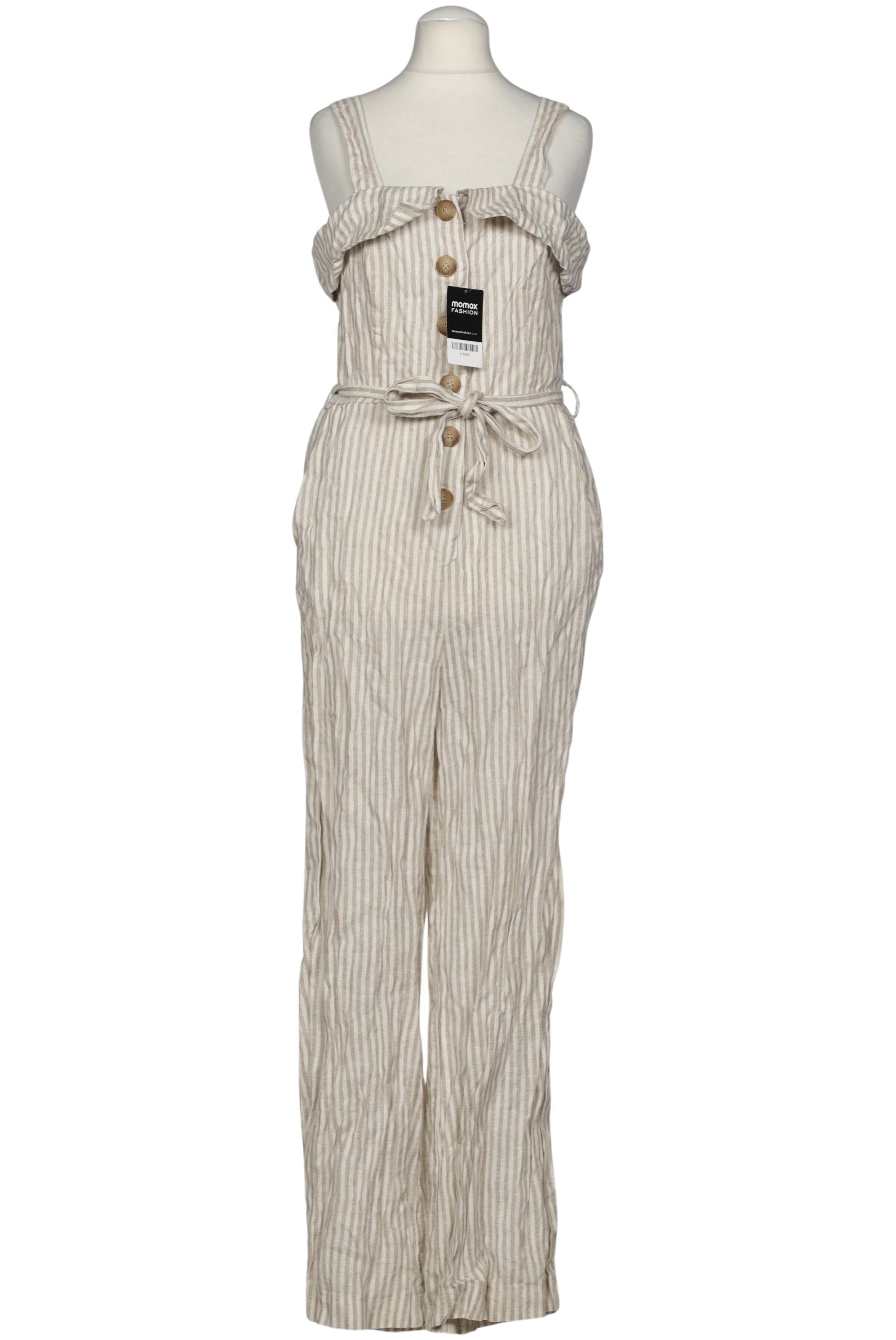 

Mango Damen Jumpsuit/Overall, beige, Gr. 38