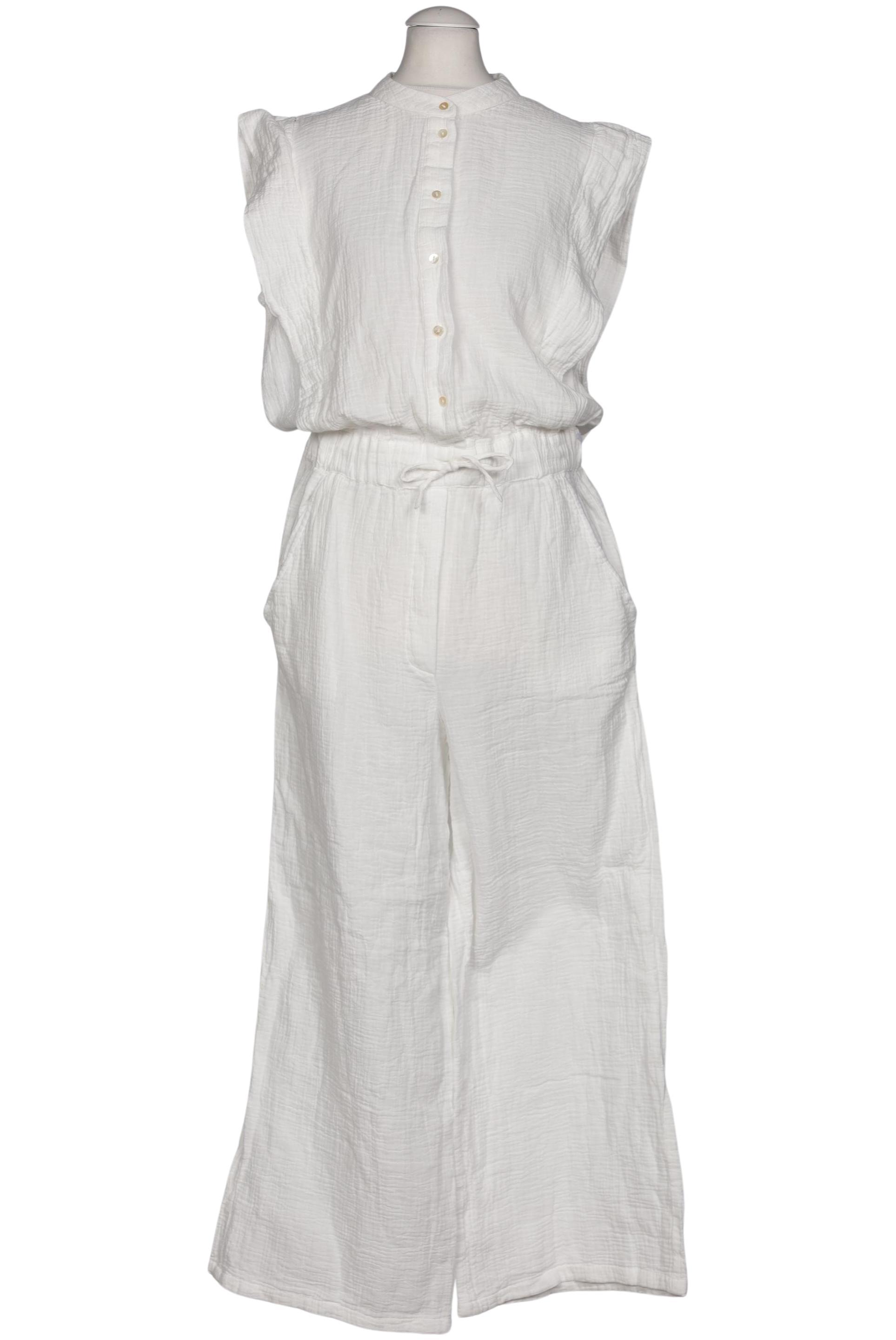 

Mango Damen Jumpsuit/Overall, weiß, Gr. 38