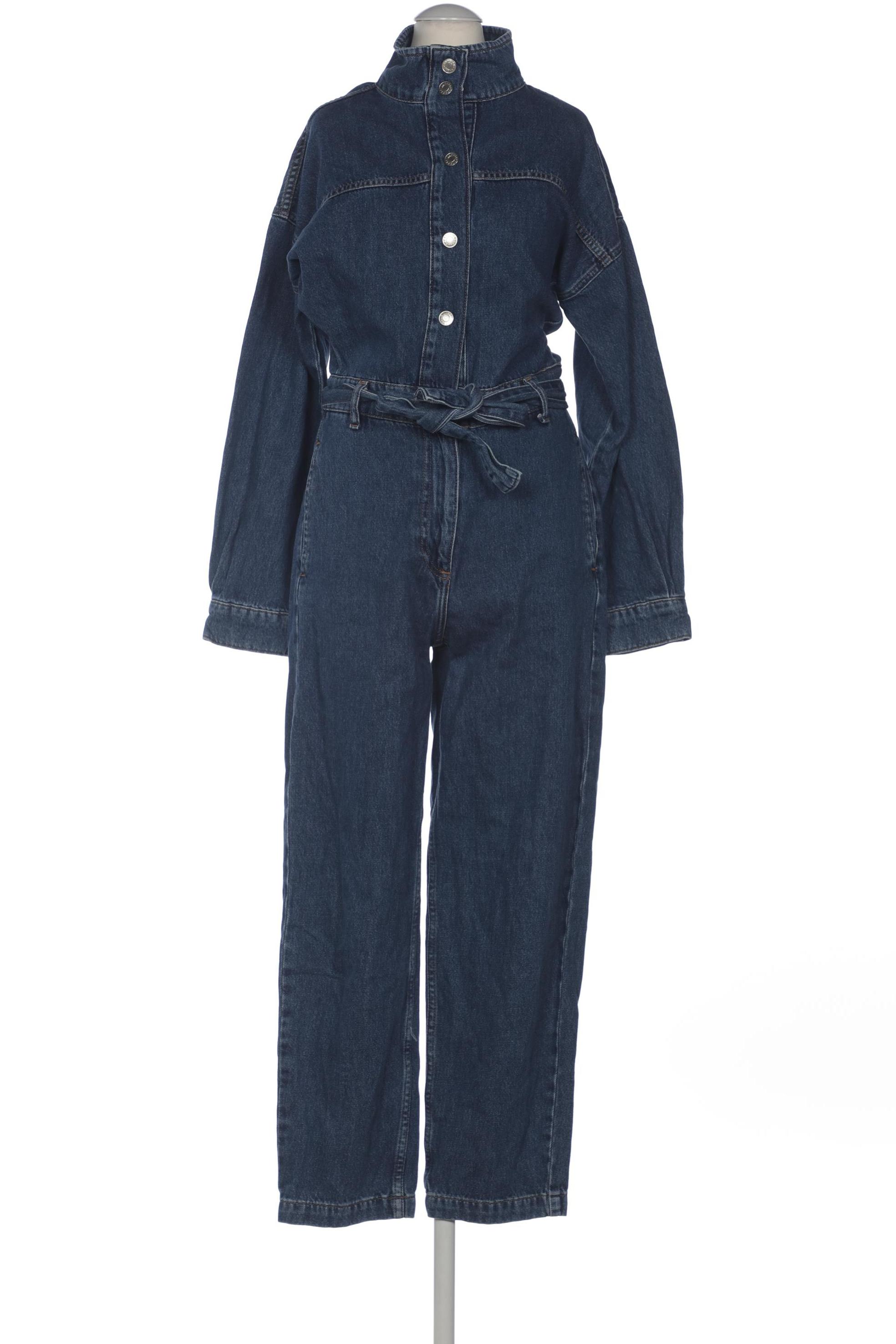 

Mango Damen Jumpsuit/Overall, blau, Gr. 36