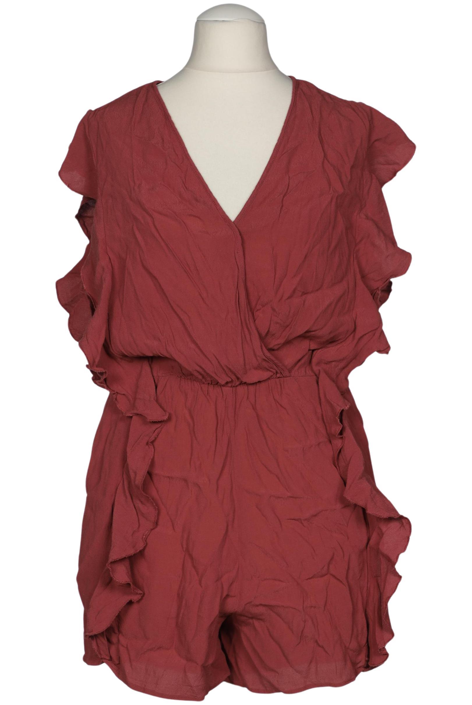 

Mango Damen Jumpsuit/Overall, bordeaux, Gr. 36