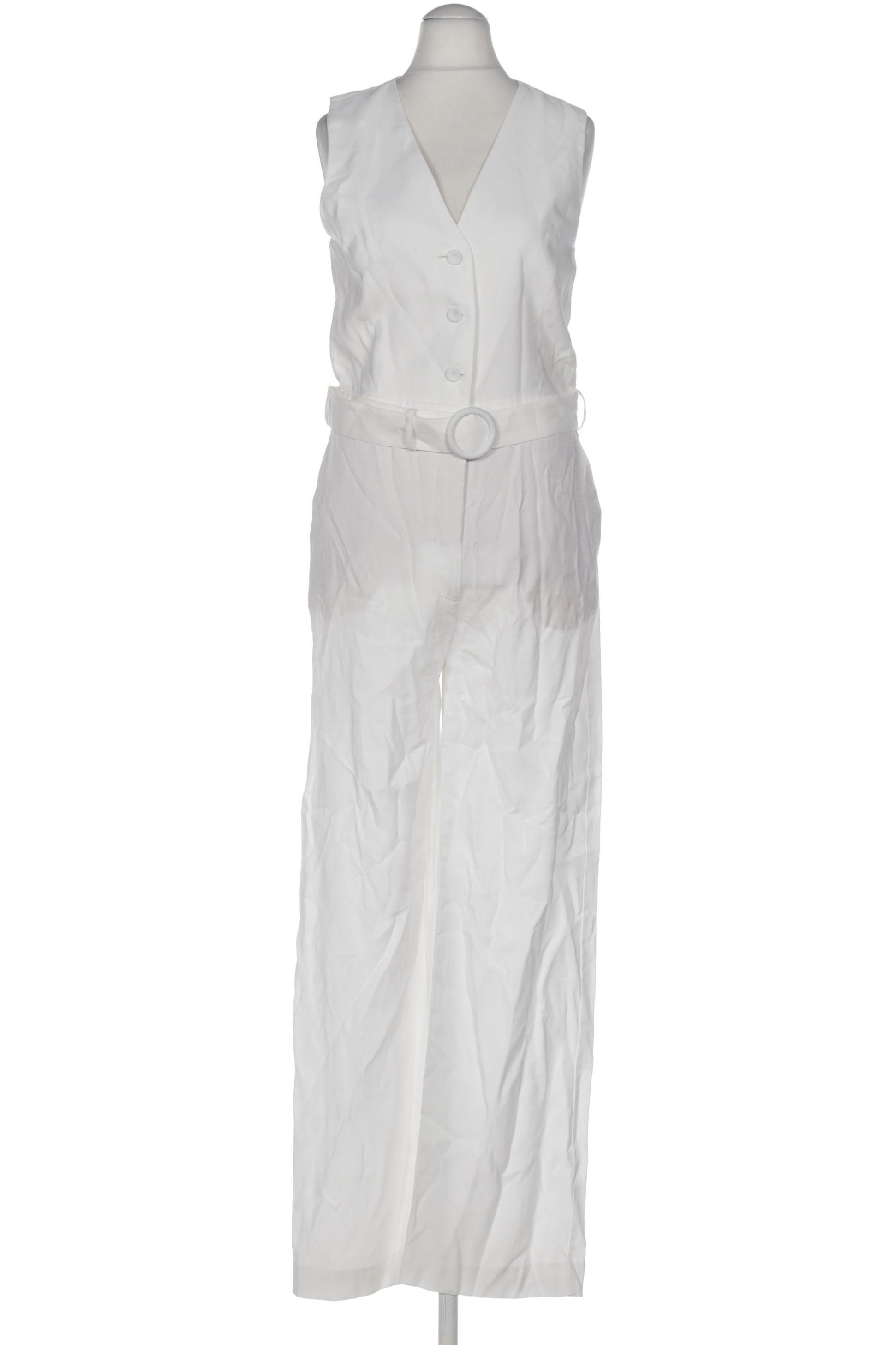 

Mango Damen Jumpsuit/Overall, cremeweiß, Gr. 42