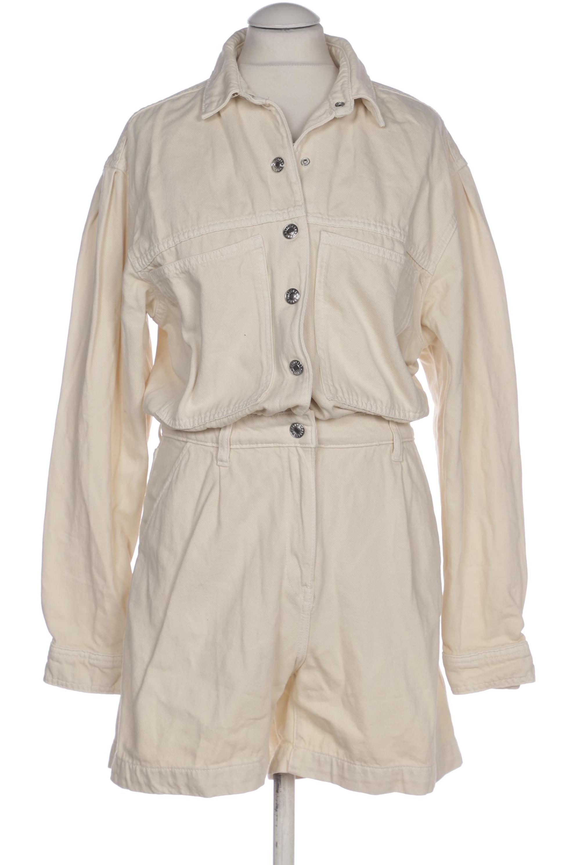 

Mango Damen Jumpsuit/Overall, cremeweiß, Gr. 38