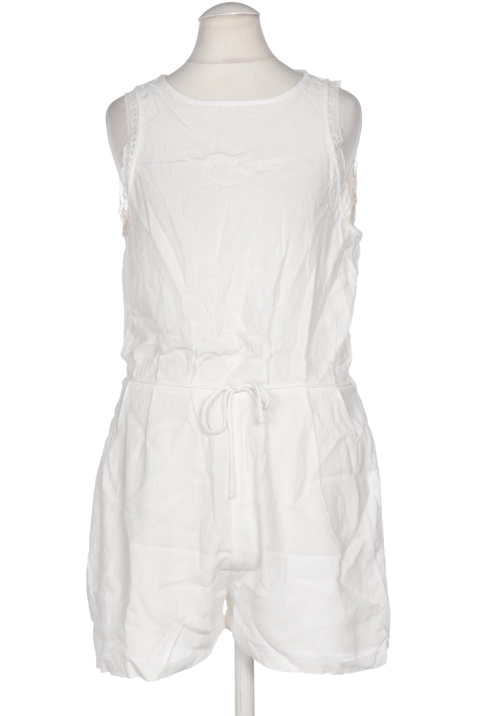 

Mango Damen Jumpsuit/Overall, weiß, Gr. 36