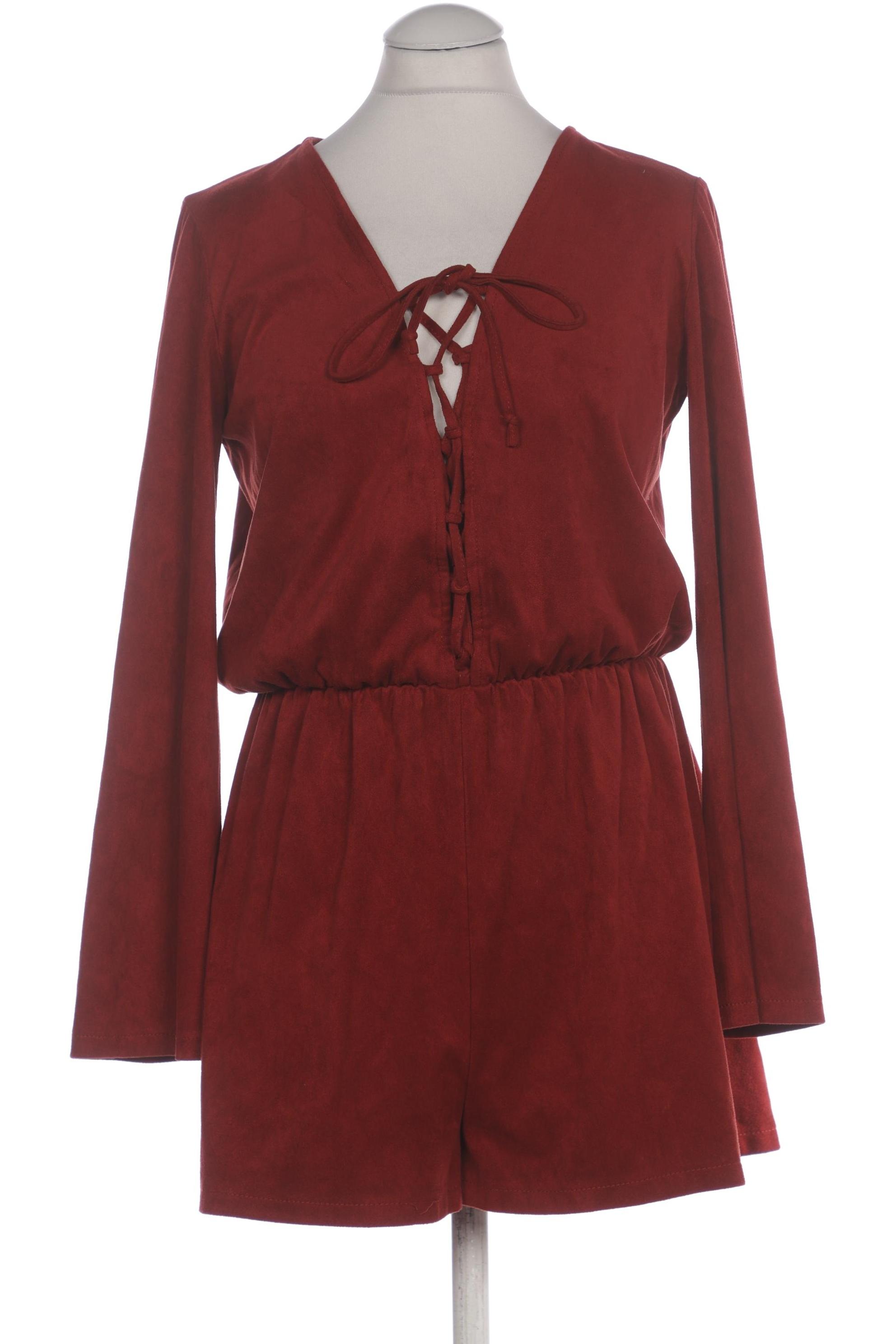 

Mango Damen Jumpsuit/Overall, bordeaux, Gr. 38