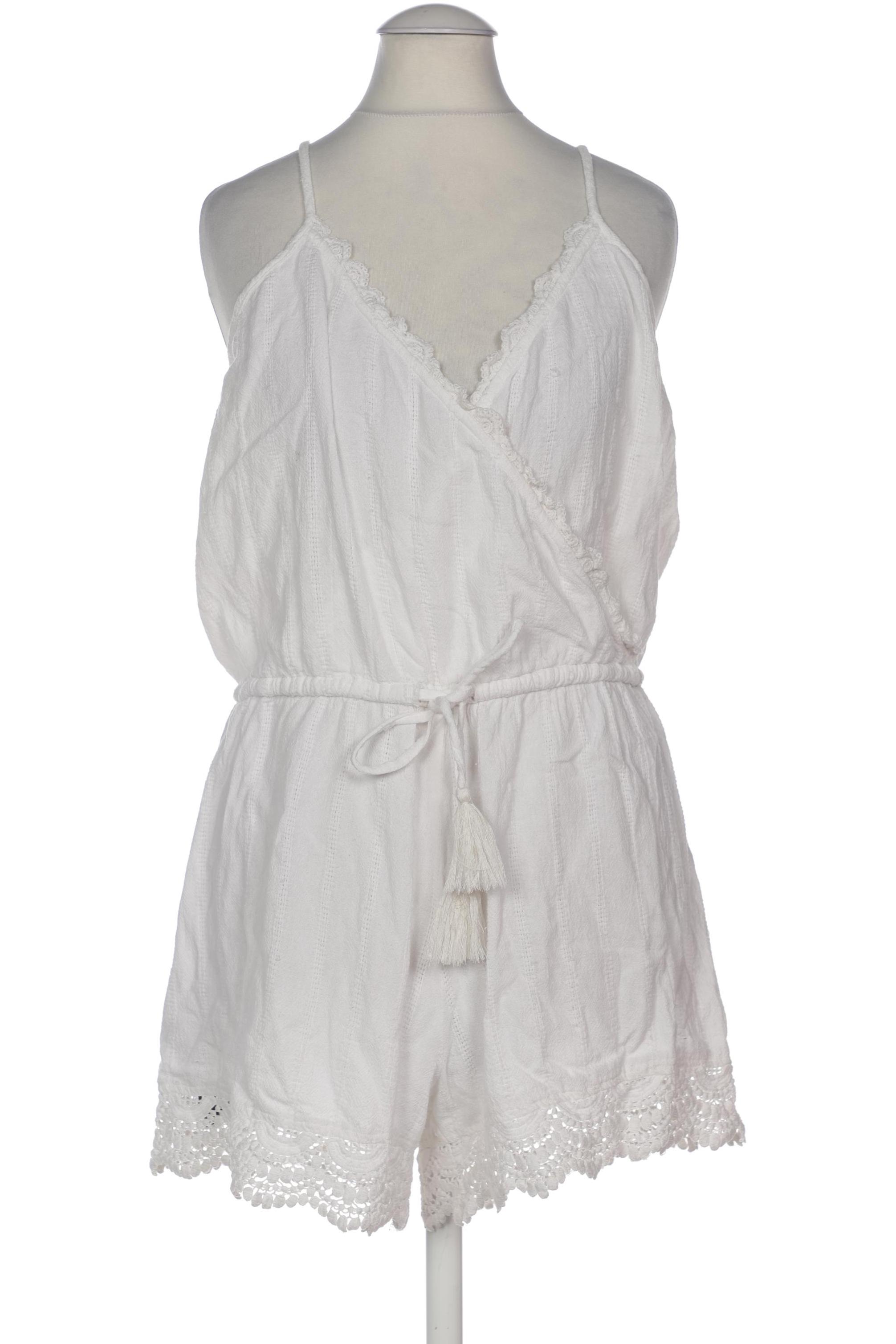 

Mango Damen Jumpsuit/Overall, cremeweiß, Gr. 38