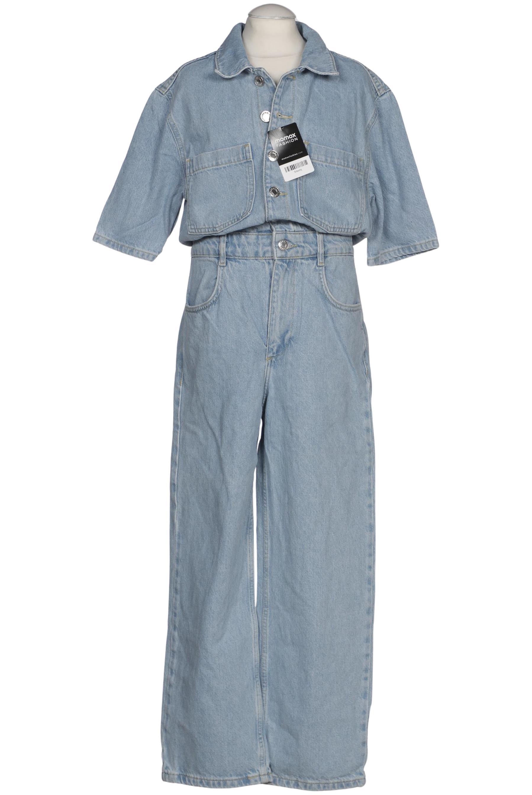 

Mango Damen Jumpsuit/Overall, hellblau, Gr. 34