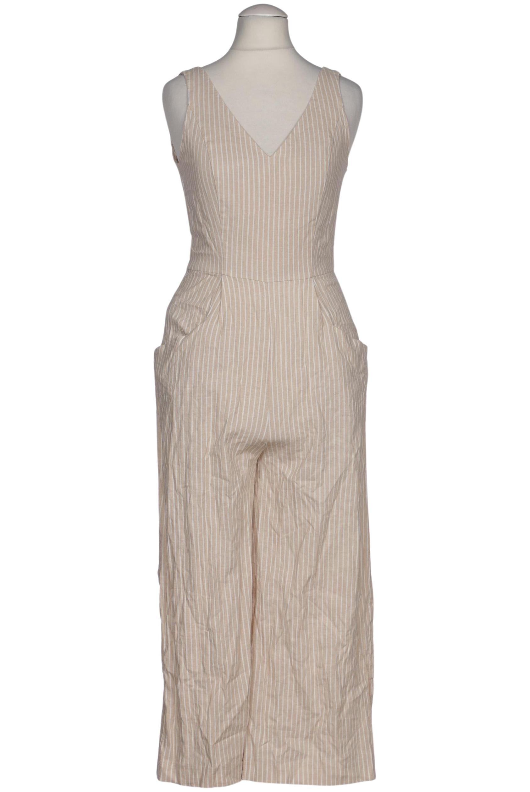 

Mango Damen Jumpsuit/Overall, beige, Gr. 34