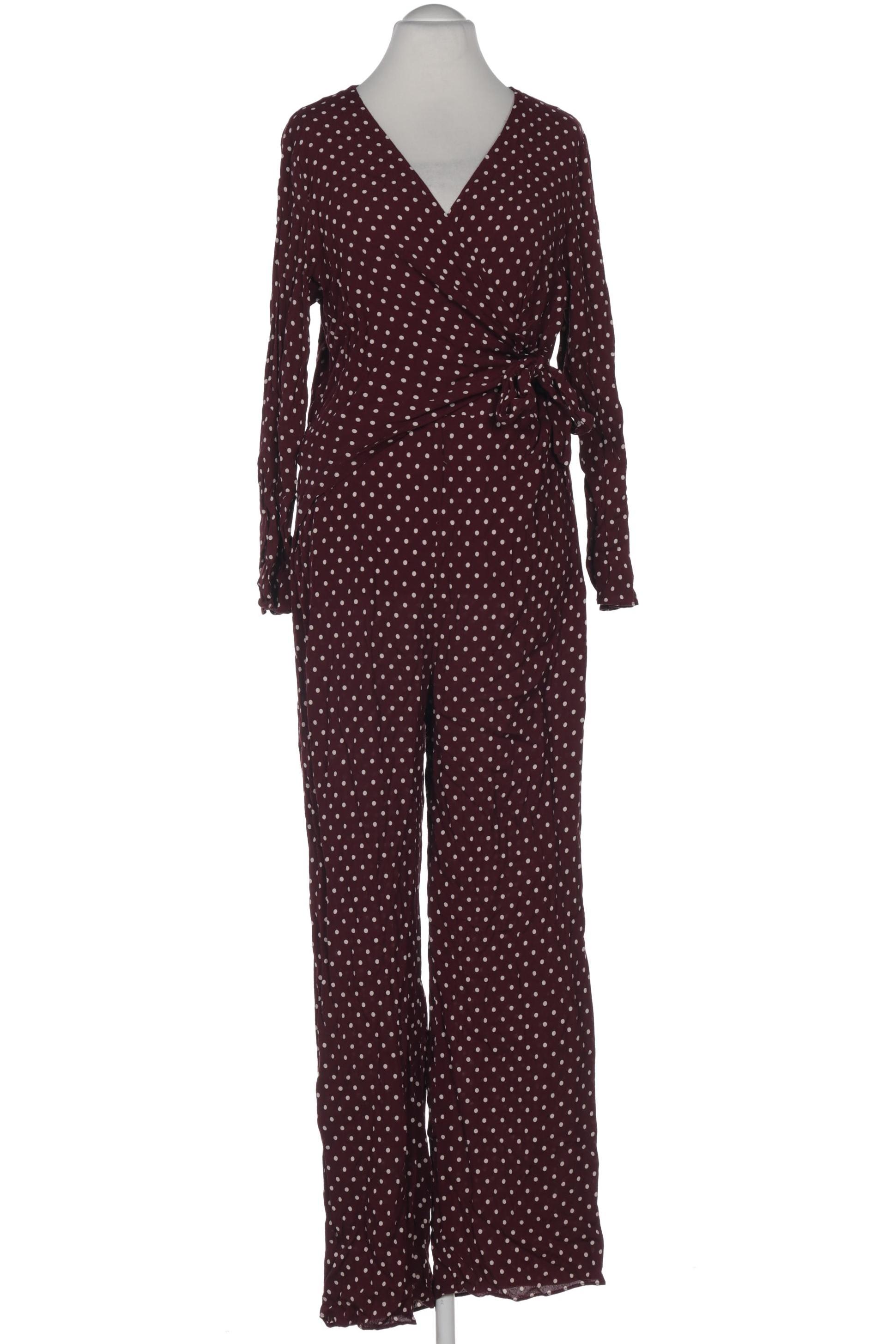 

Mango Damen Jumpsuit/Overall, bordeaux, Gr. 46