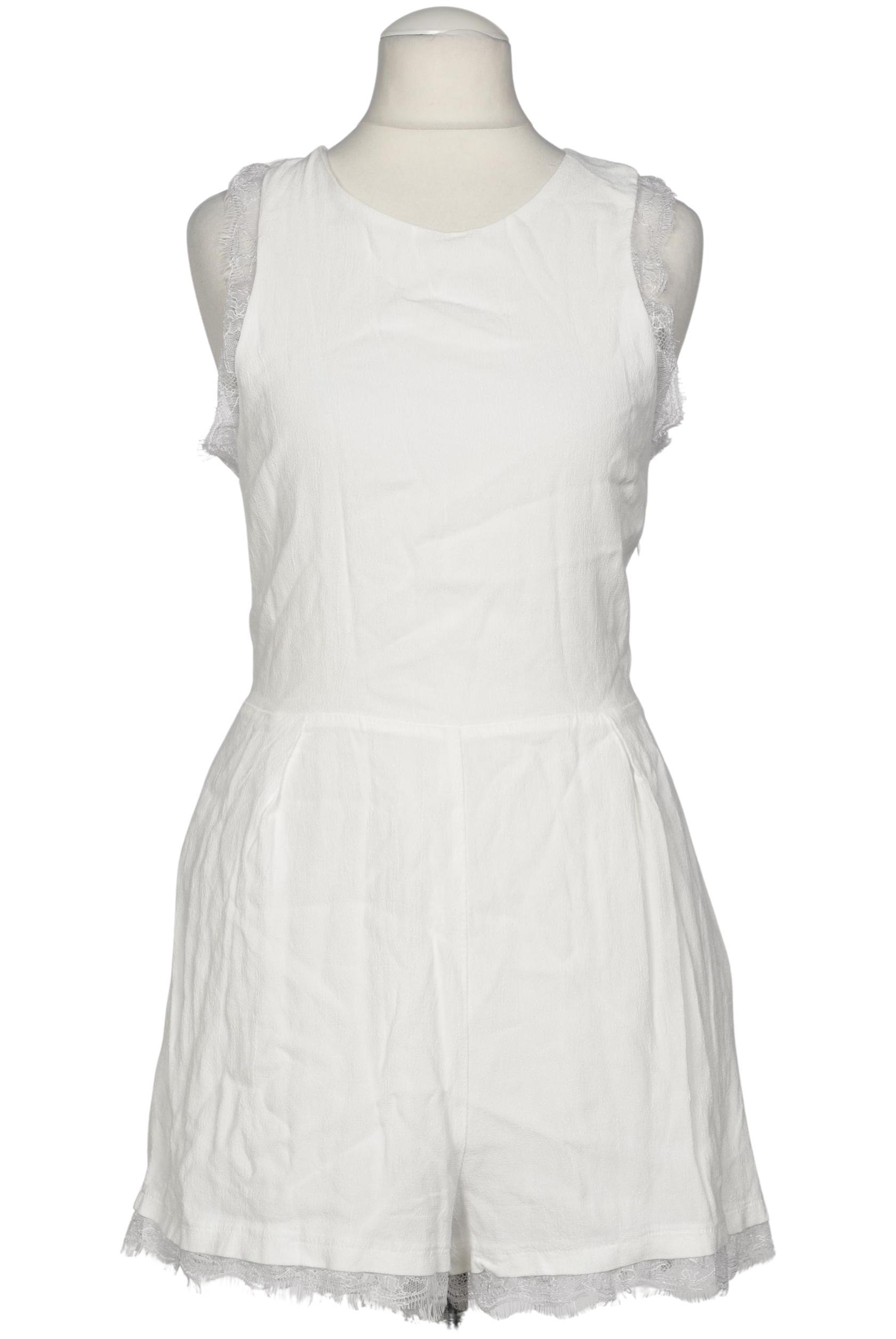 

Mango Damen Jumpsuit/Overall, weiß, Gr. 36