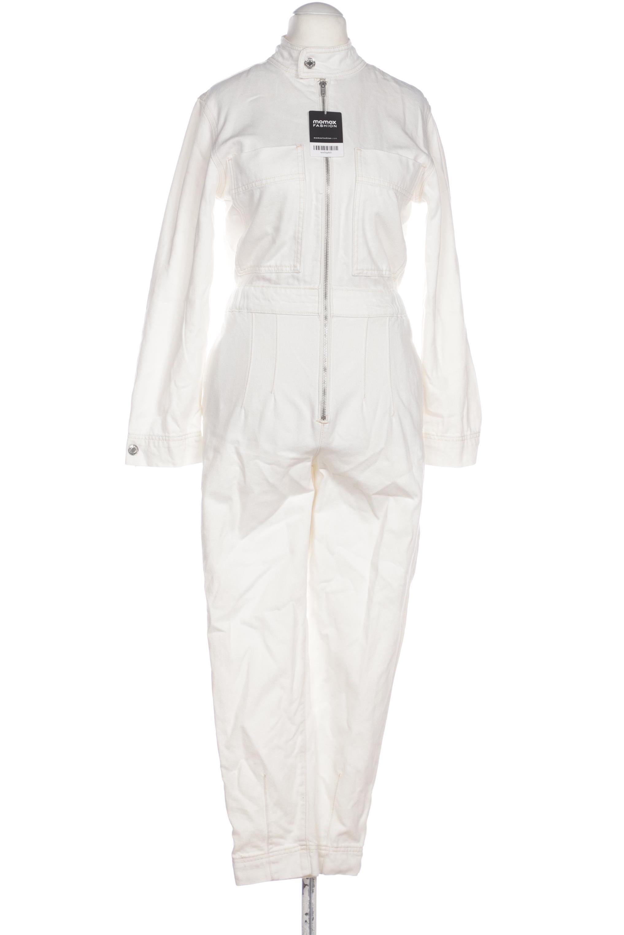 

Mango Damen Jumpsuit/Overall, cremeweiß, Gr. 34