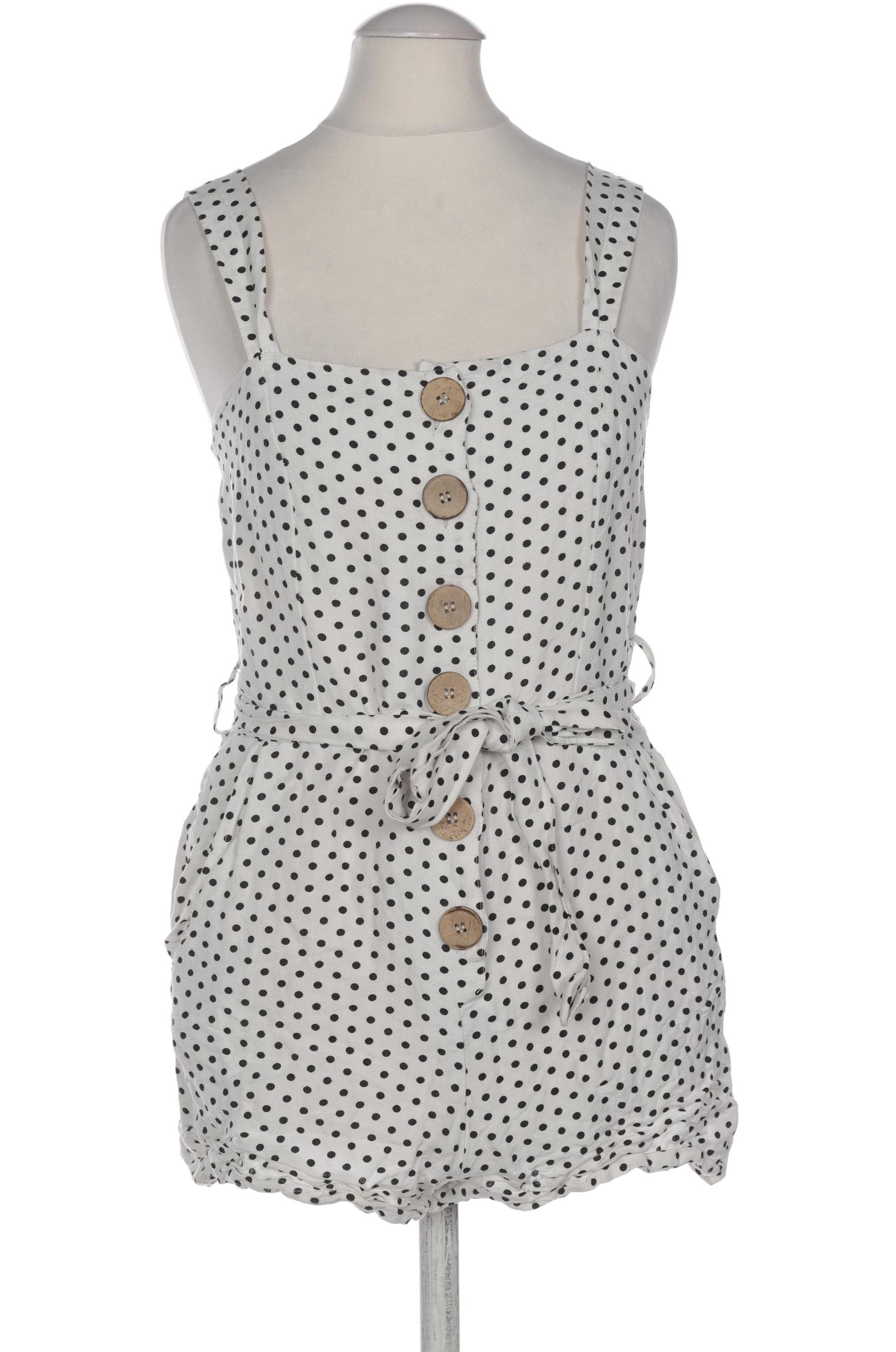 

Mango Damen Jumpsuit/Overall, weiß, Gr. 34