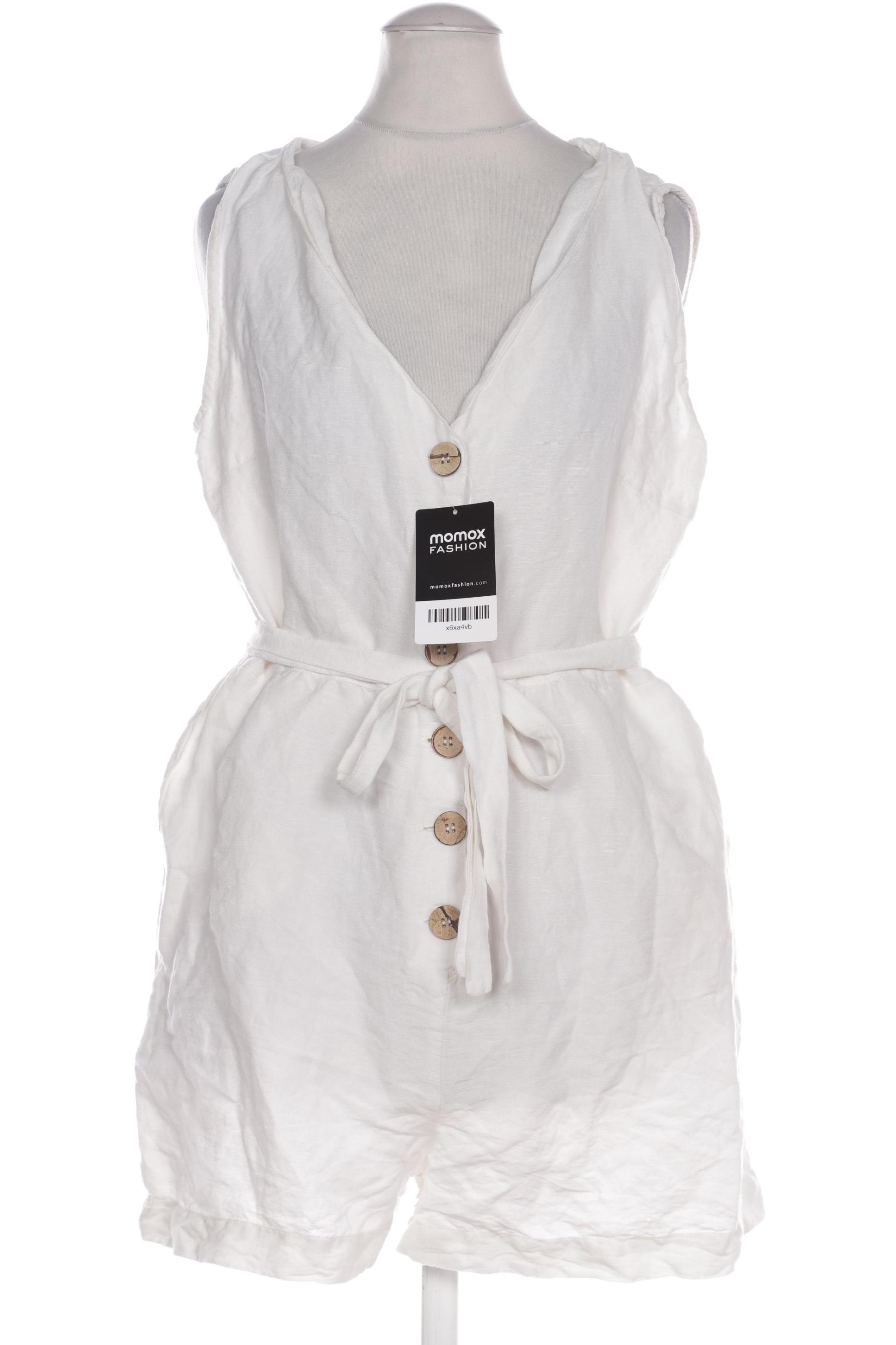 

Mango Damen Jumpsuit/Overall, weiß, Gr. 38