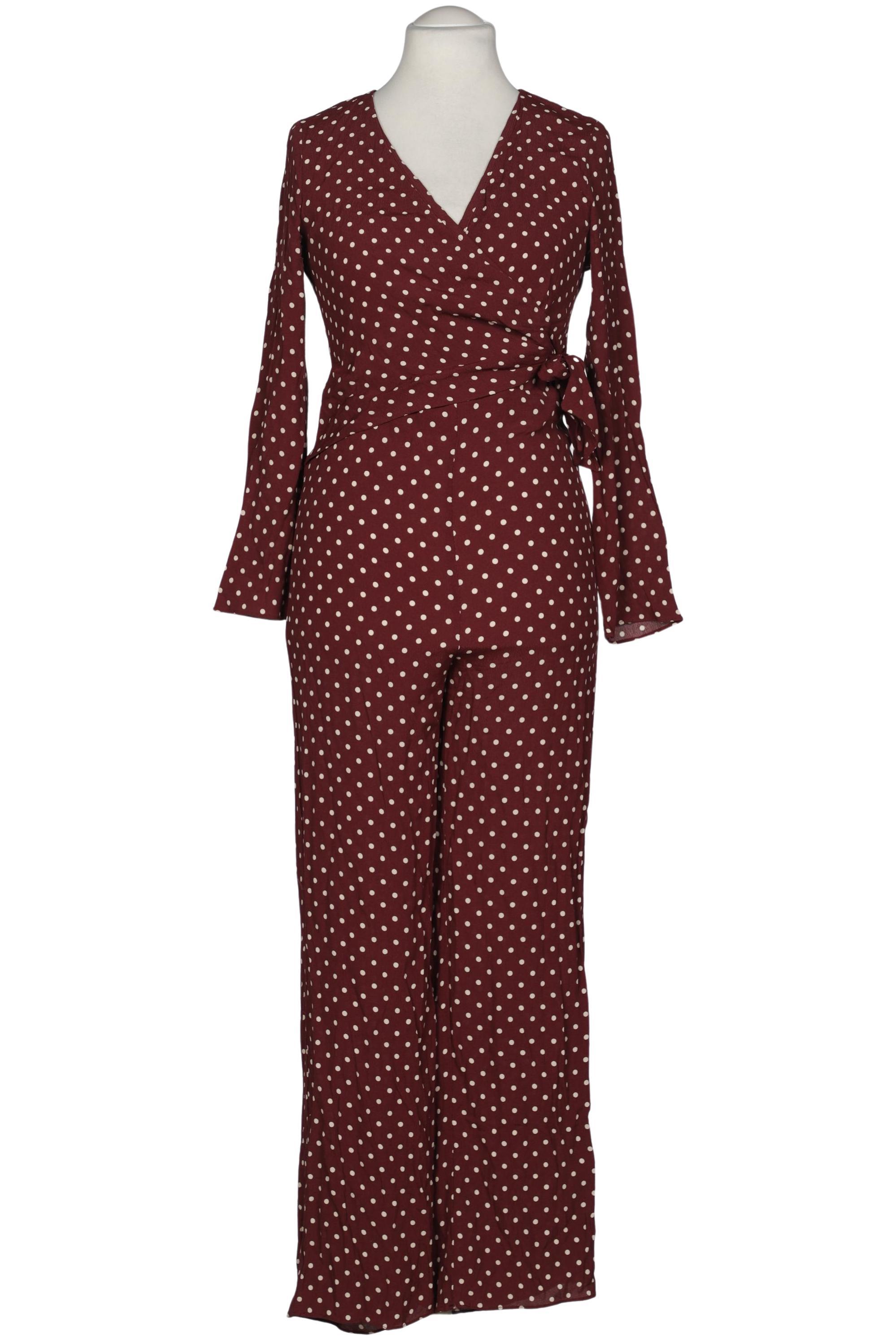 

Mango Damen Jumpsuit/Overall, bordeaux, Gr. 38