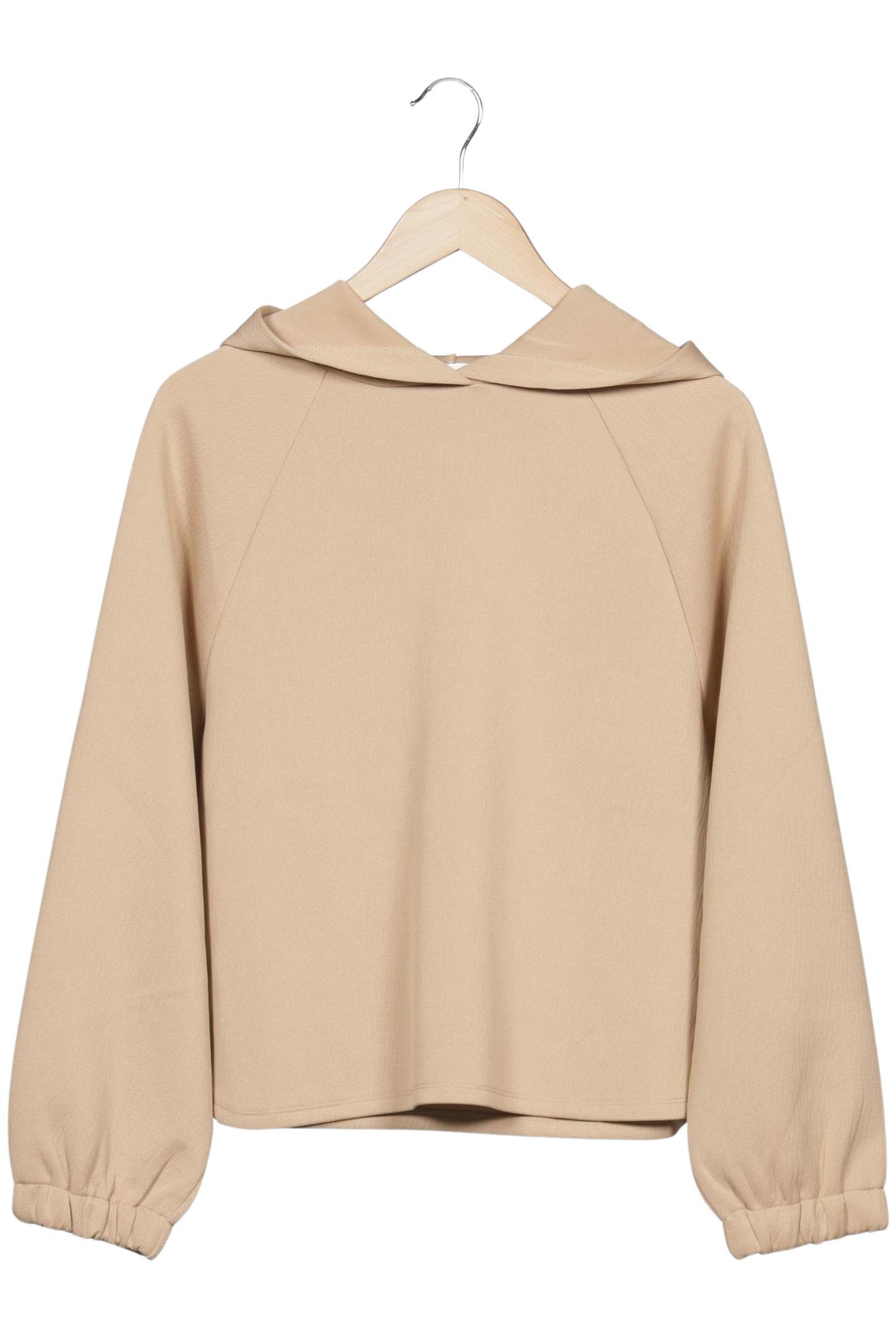 

Mango Damen Kapuzenpullover, beige, Gr. 42