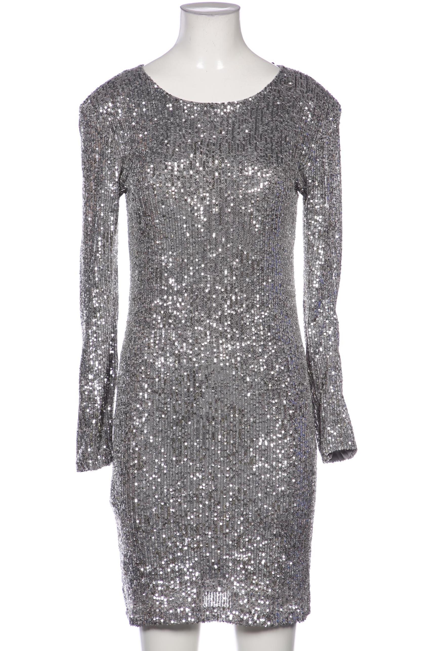 

Mango Damen Kleid, silber, Gr. 36