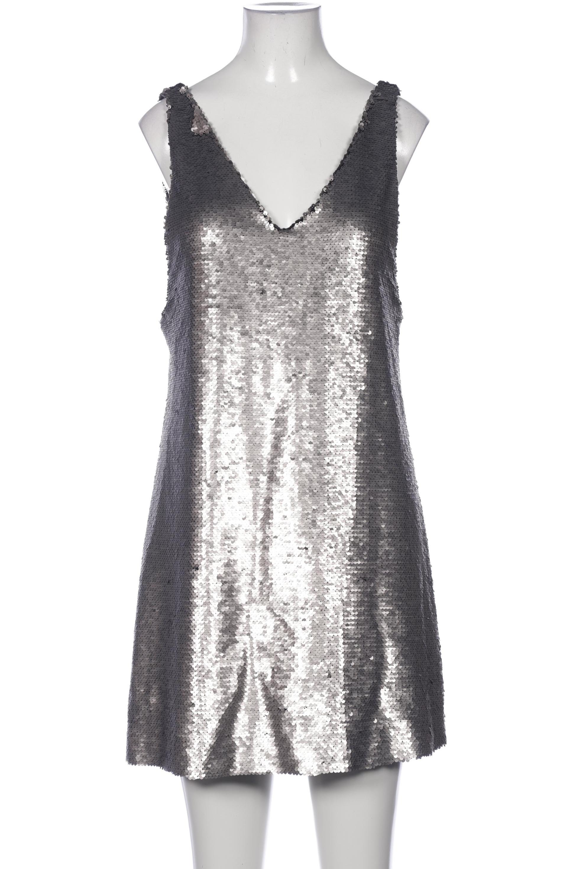 

Mango Damen Kleid, silber, Gr. 36