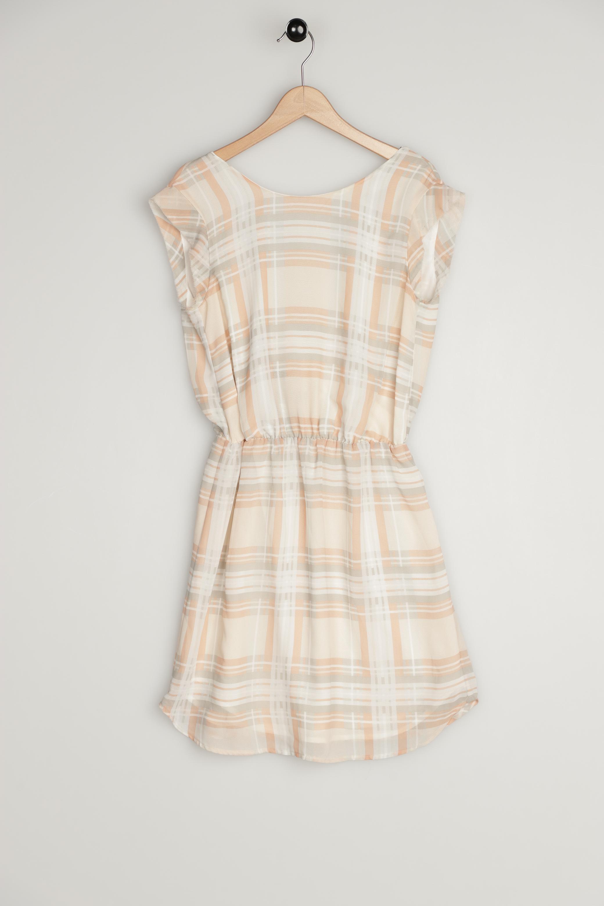 

MANGO Damen Kleid, beige