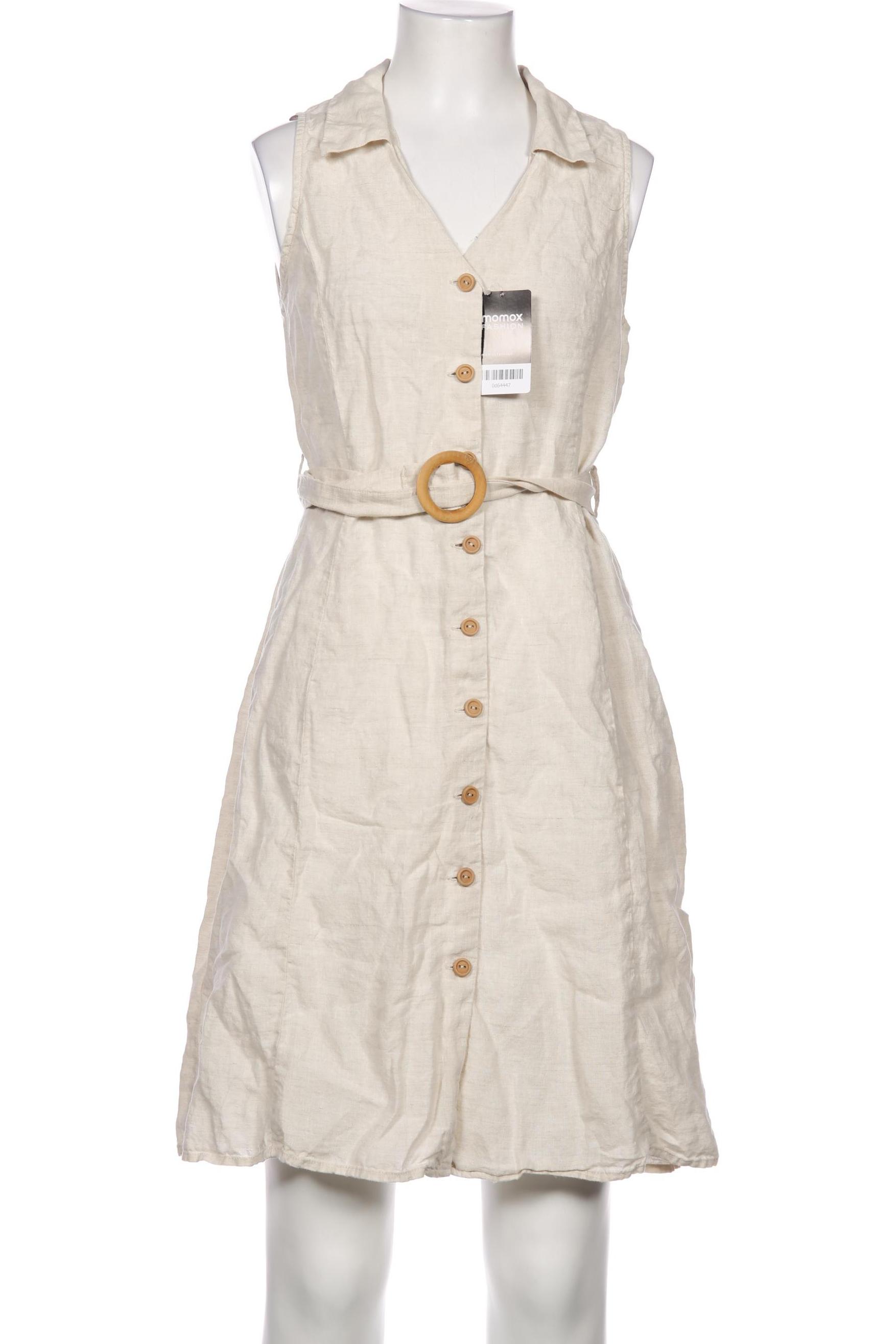 

Mango Damen Kleid, beige, Gr. 38