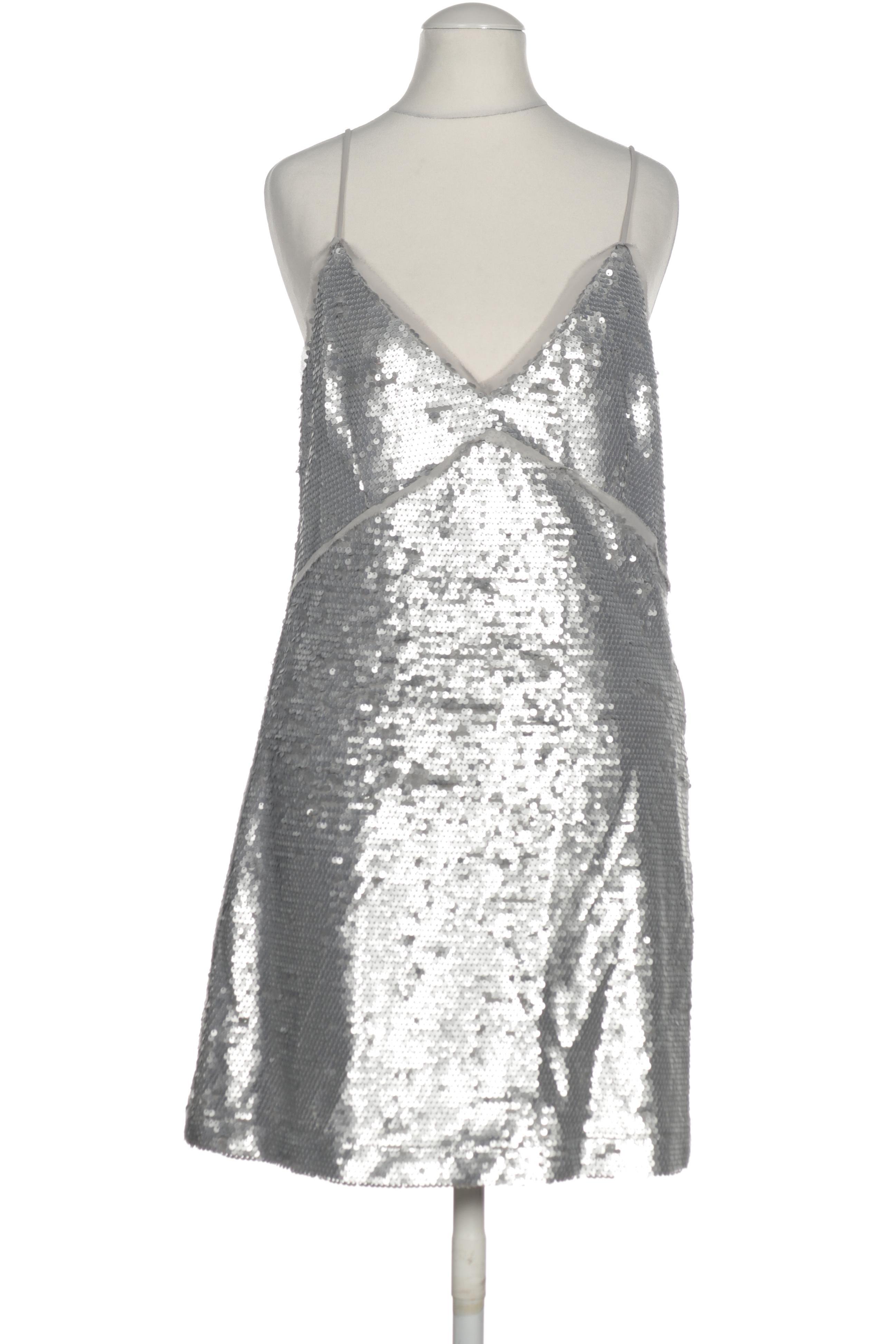 

Mango Damen Kleid, silber, Gr. 34