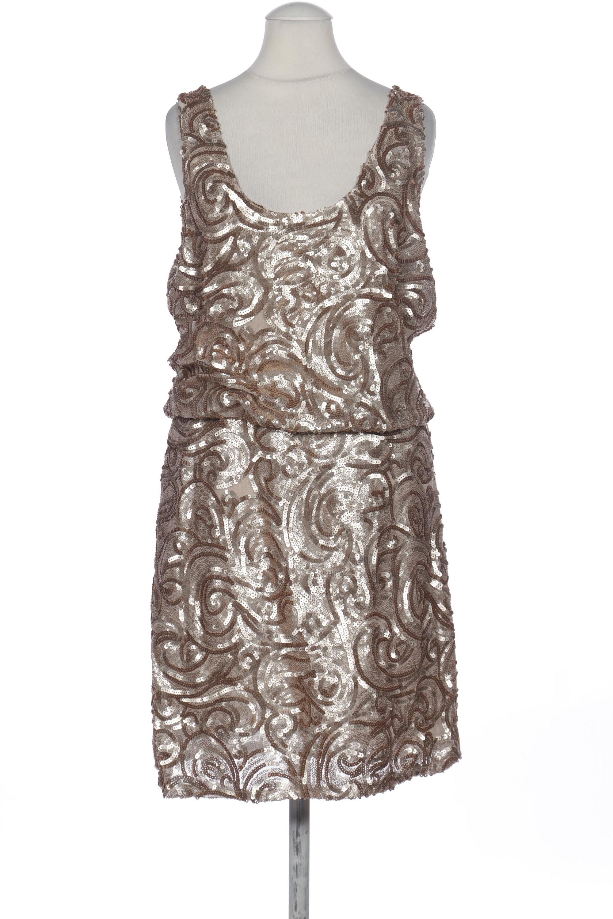 

Mango Damen Kleid, gold, Gr. 36