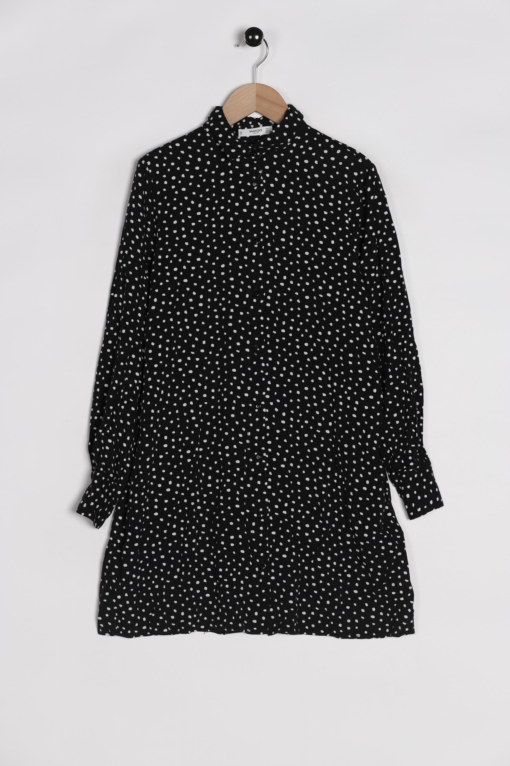 

Mango Damen Kleid, schwarz, Gr. 36