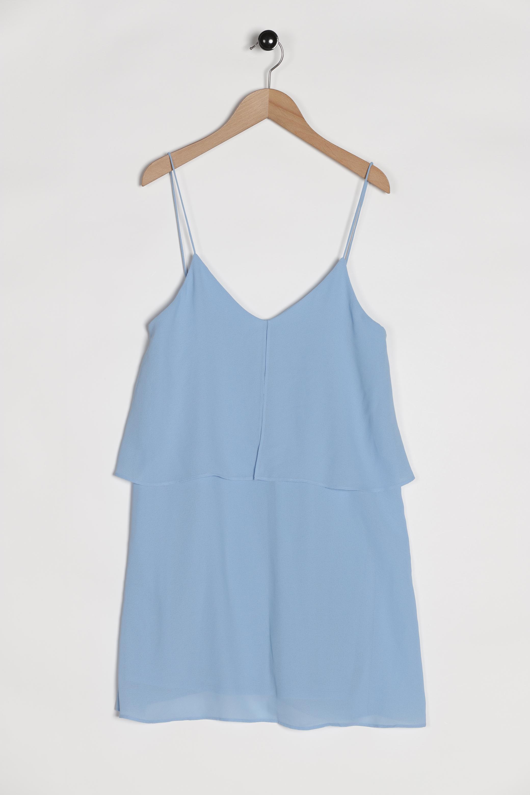 

MANGO Damen Kleid, blau
