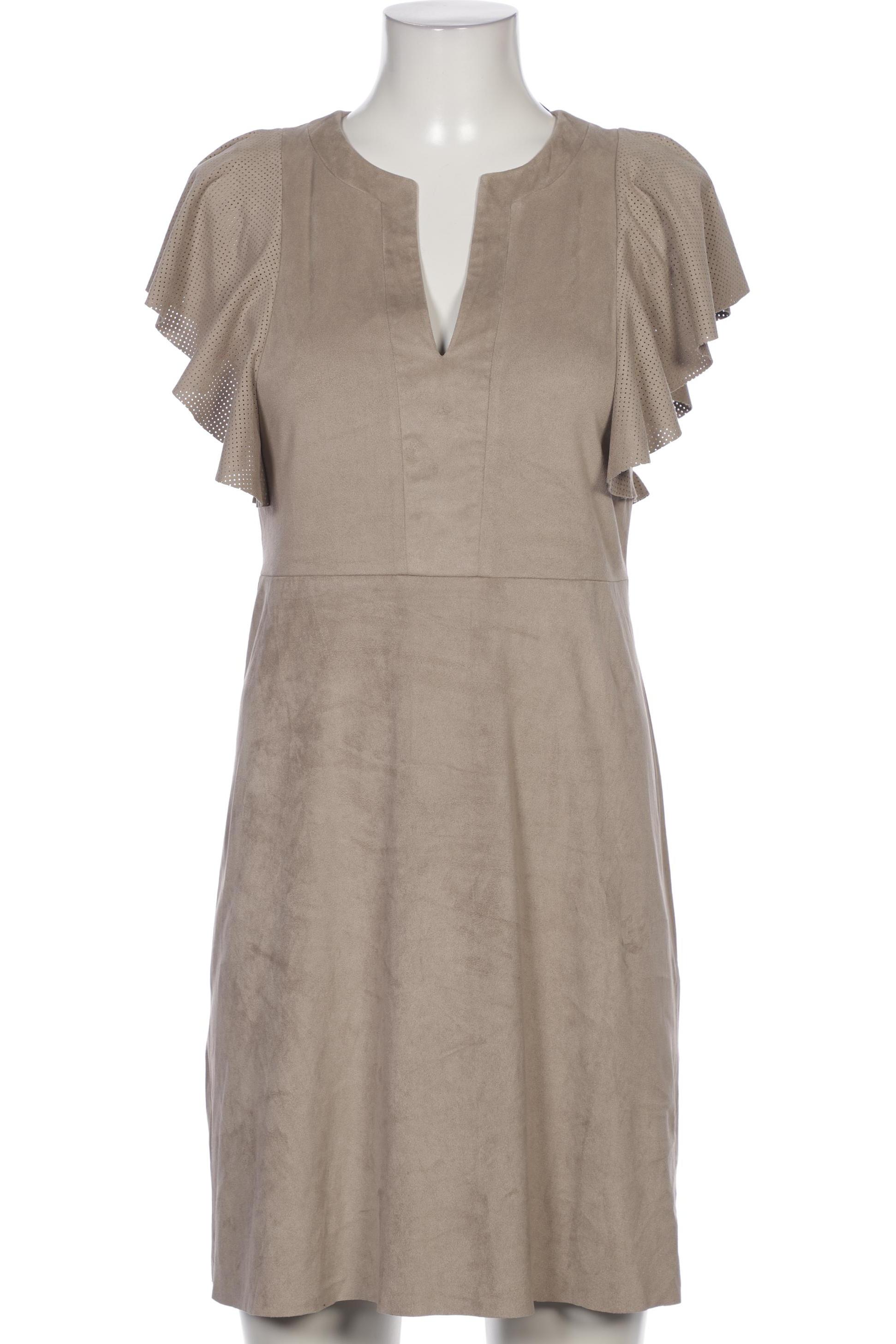 

Mango Damen Kleid, beige, Gr. 38