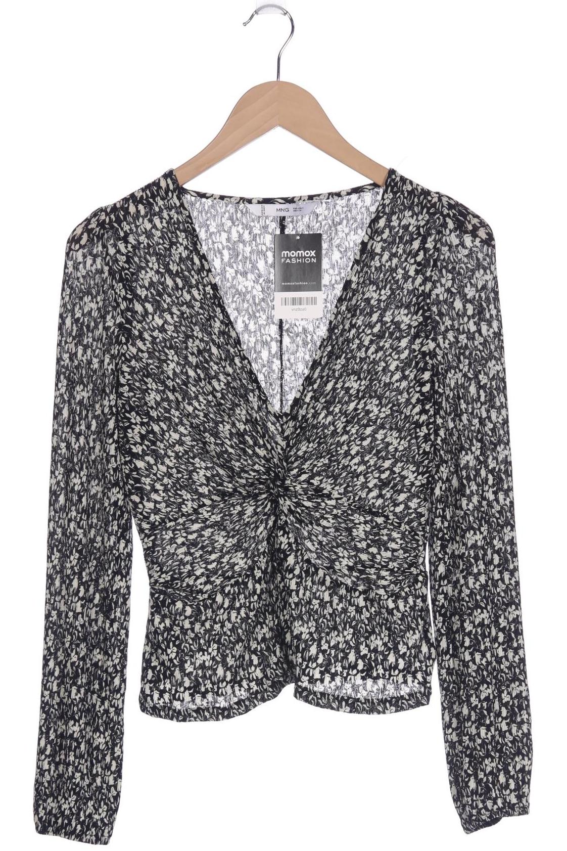 

Mango Damen Langarmshirt, schwarz, Gr. 36