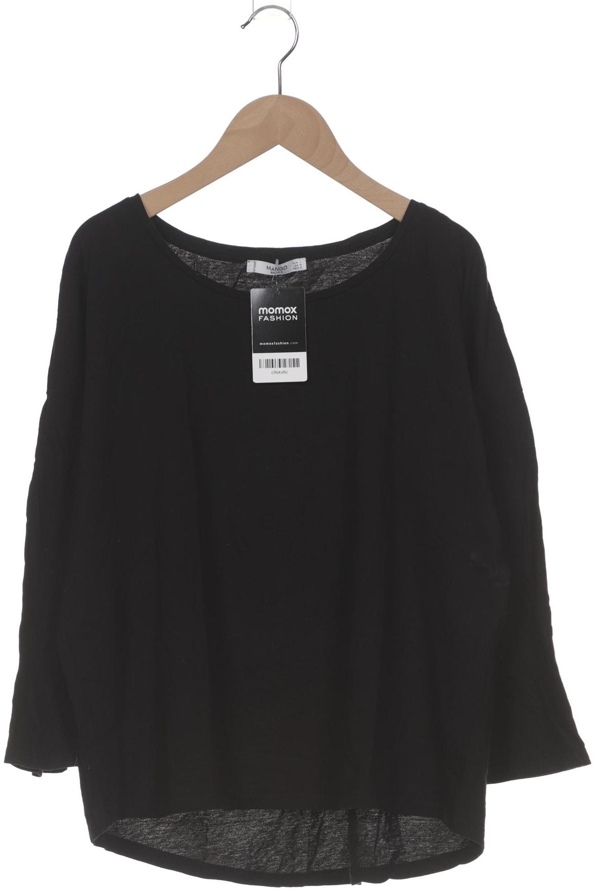 

Mango Damen Langarmshirt, schwarz, Gr. 42