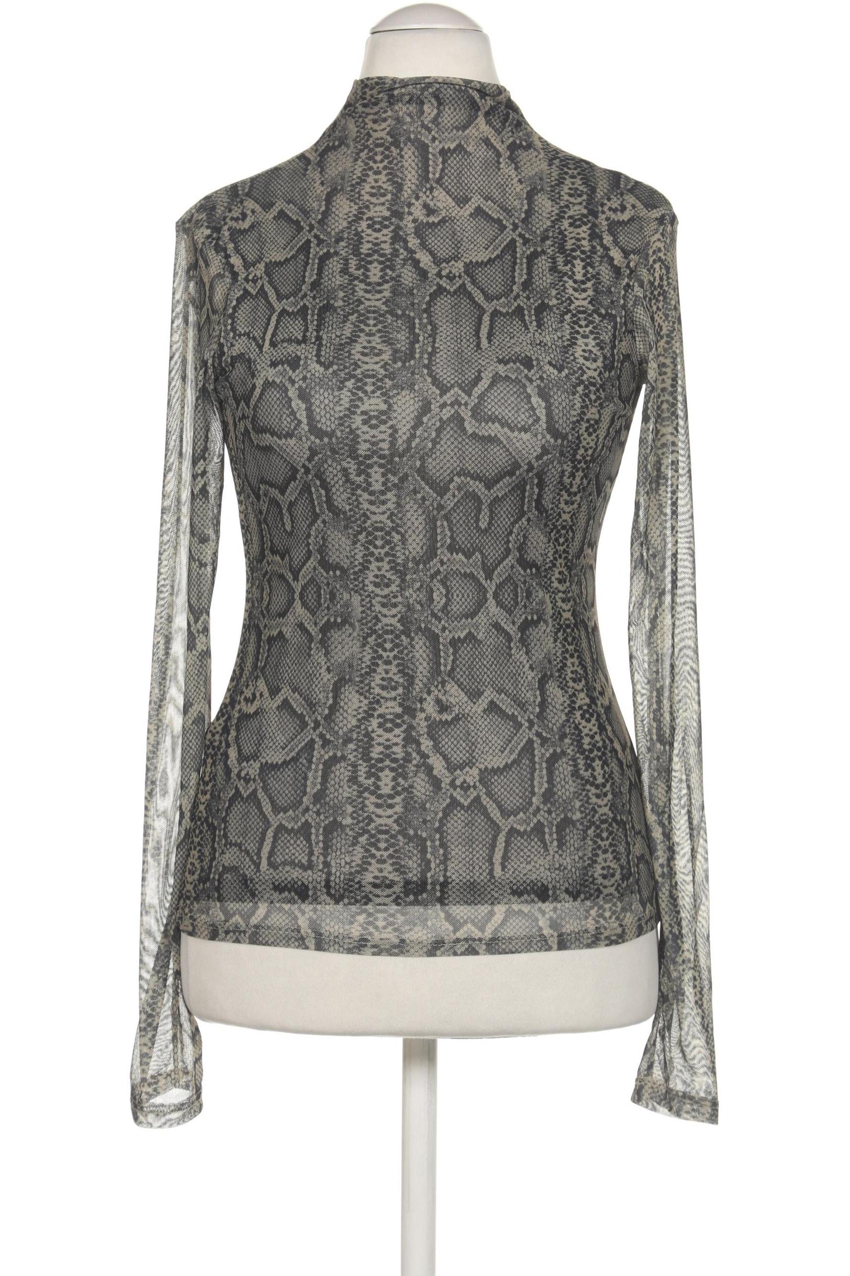 

Mango Damen Langarmshirt, grün, Gr. 36