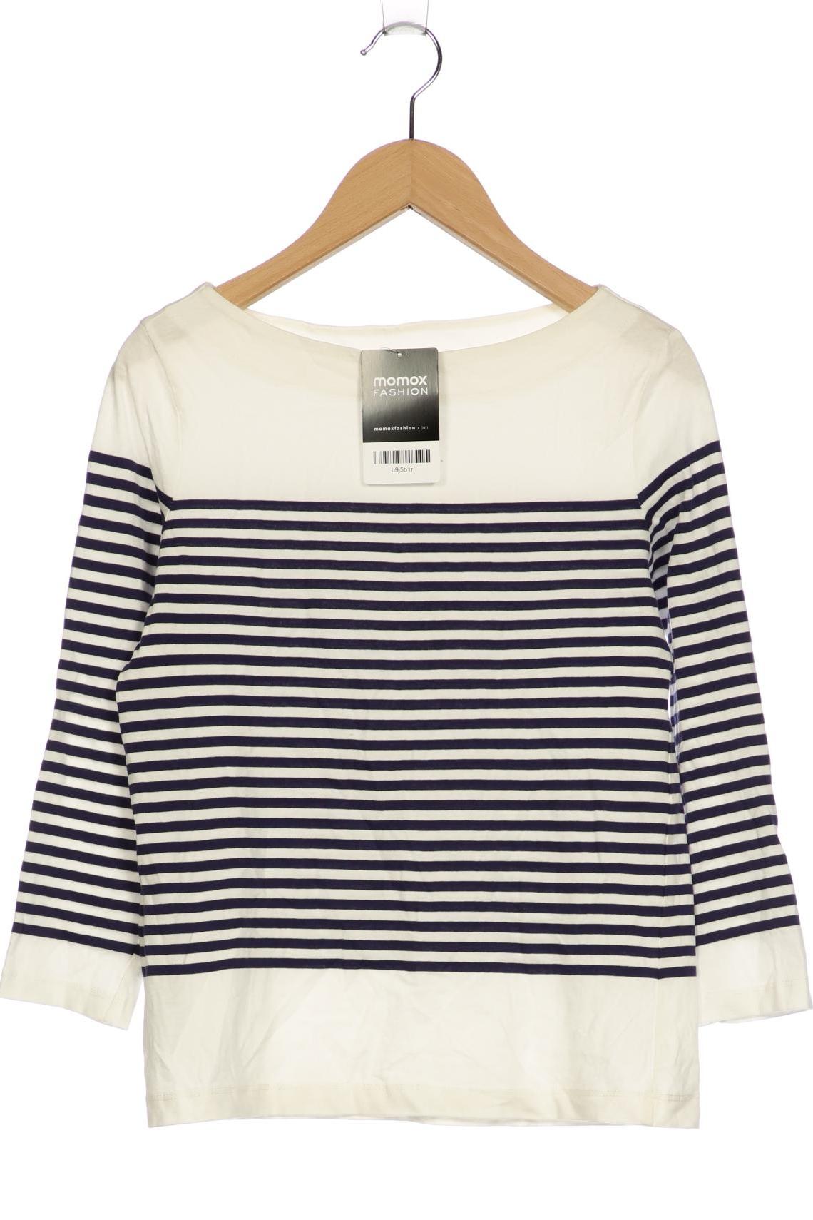 

Mango Damen Langarmshirt, marineblau, Gr. 34