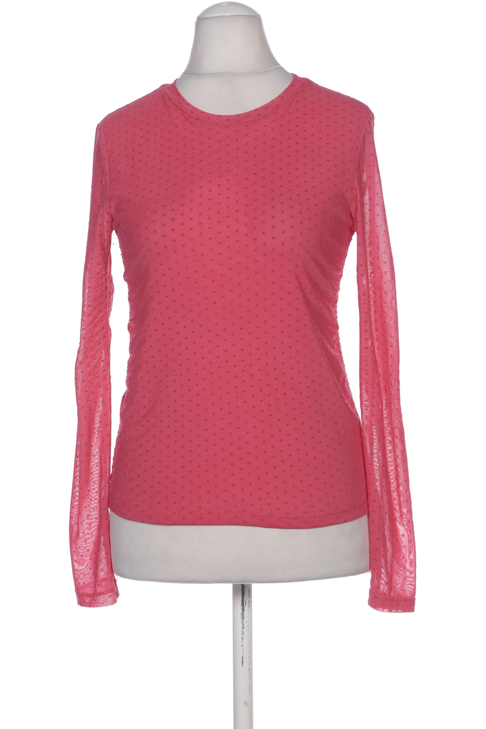 

Mango Damen Langarmshirt, pink, Gr. 38