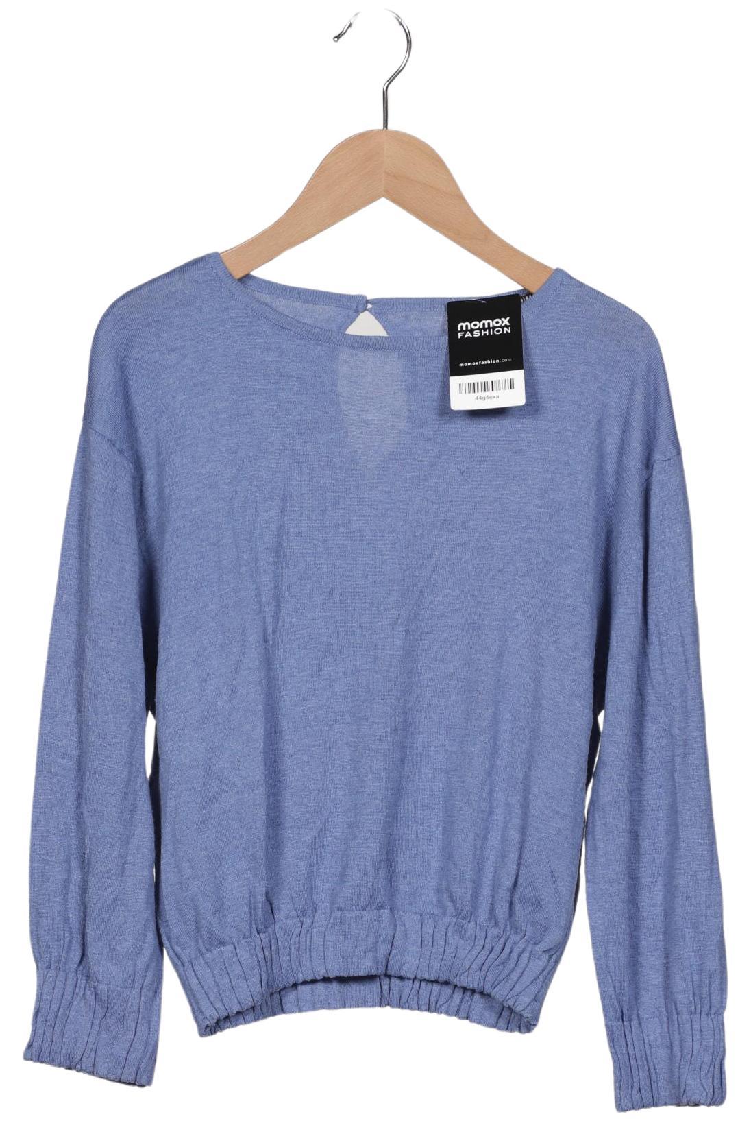 

Mango Damen Langarmshirt, hellblau, Gr. 36