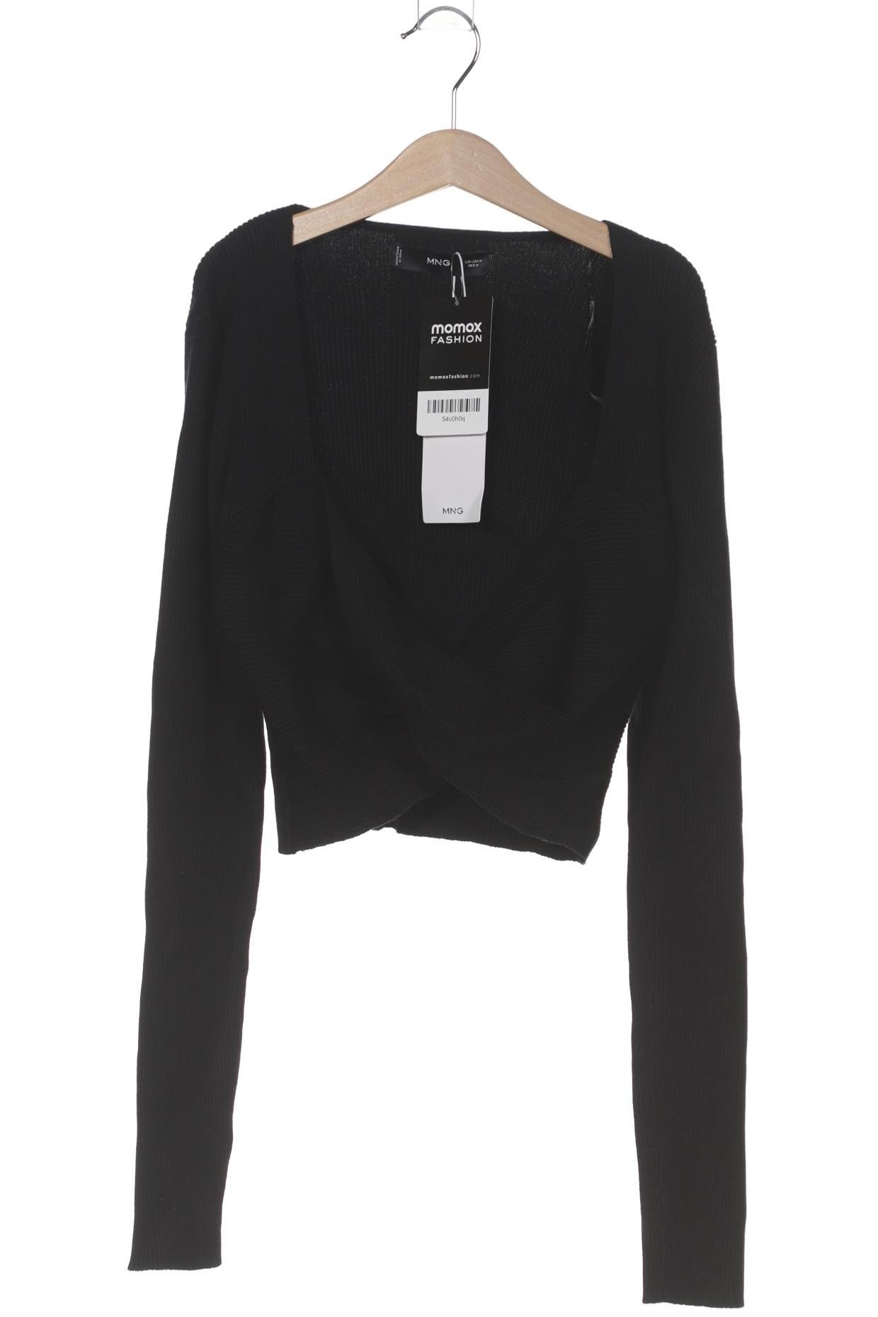 

Mango Damen Langarmshirt, schwarz, Gr. 38