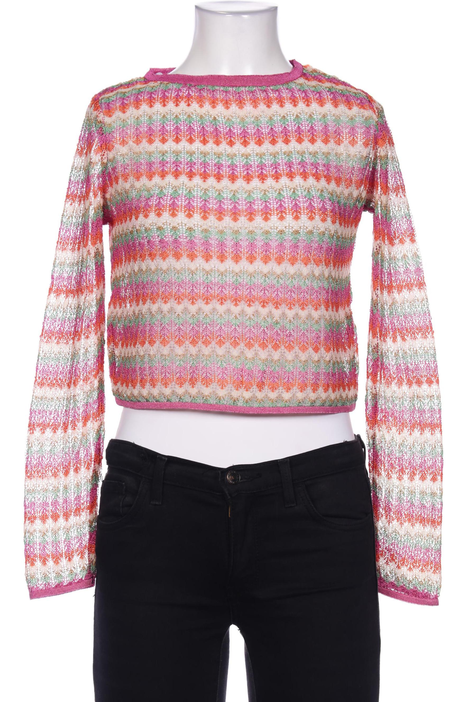 

Mango Damen Langarmshirt, mehrfarbig, Gr. 36