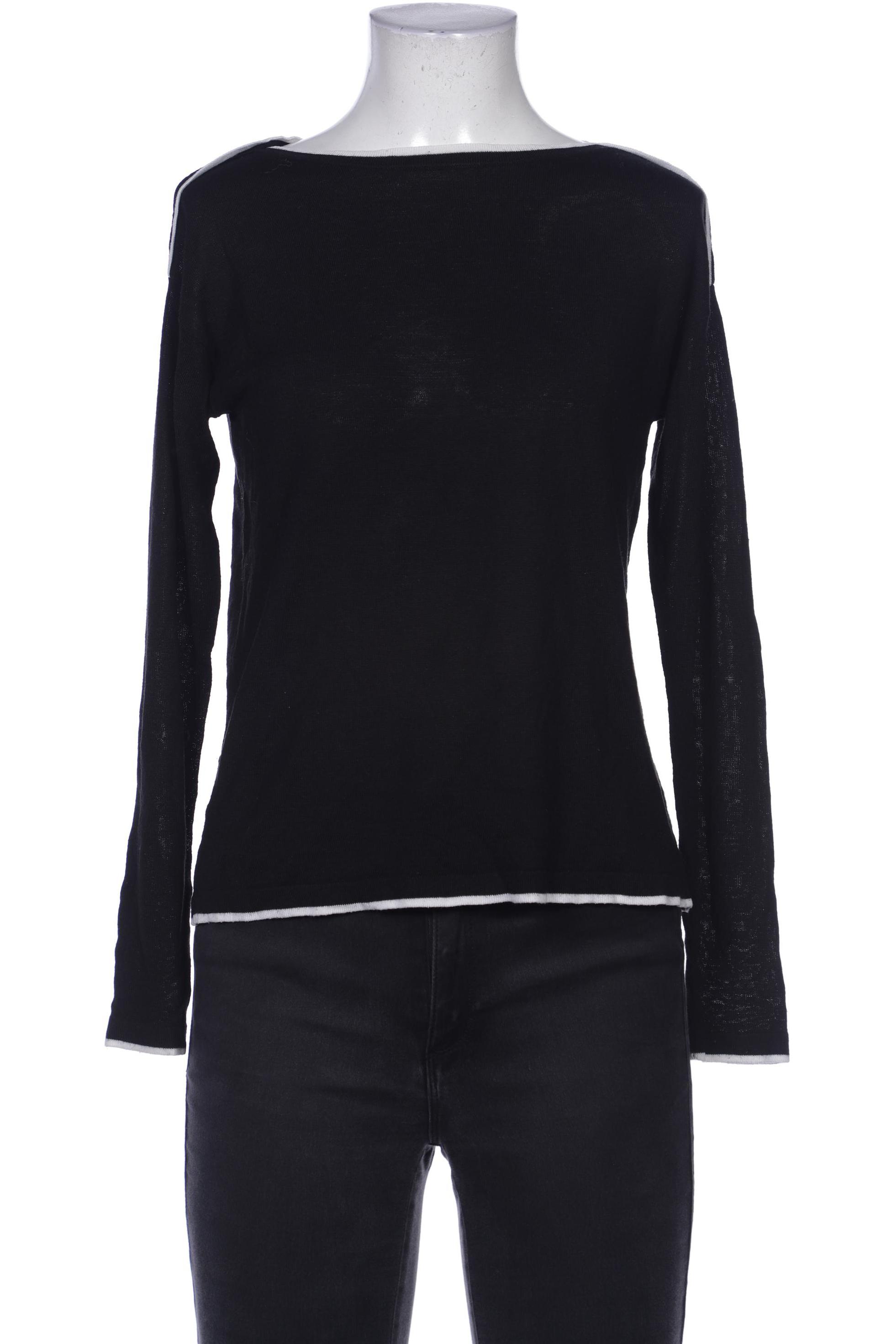 

Mango Damen Langarmshirt, schwarz, Gr. 36
