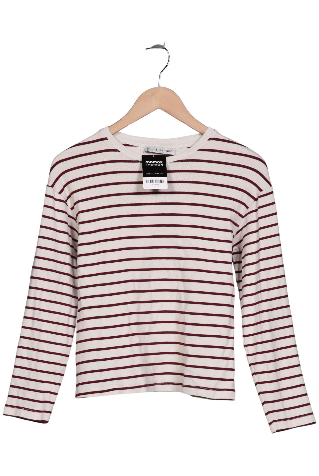 

Mango Damen Langarmshirt, mehrfarbig, Gr. 34