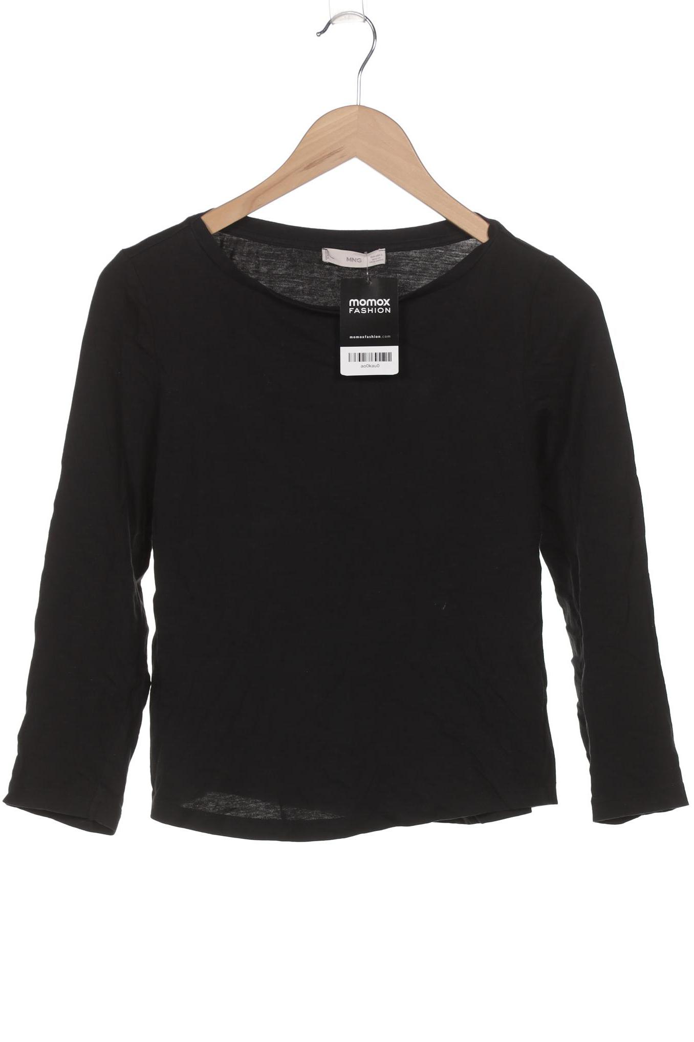 

Mango Damen Langarmshirt, schwarz, Gr. 36