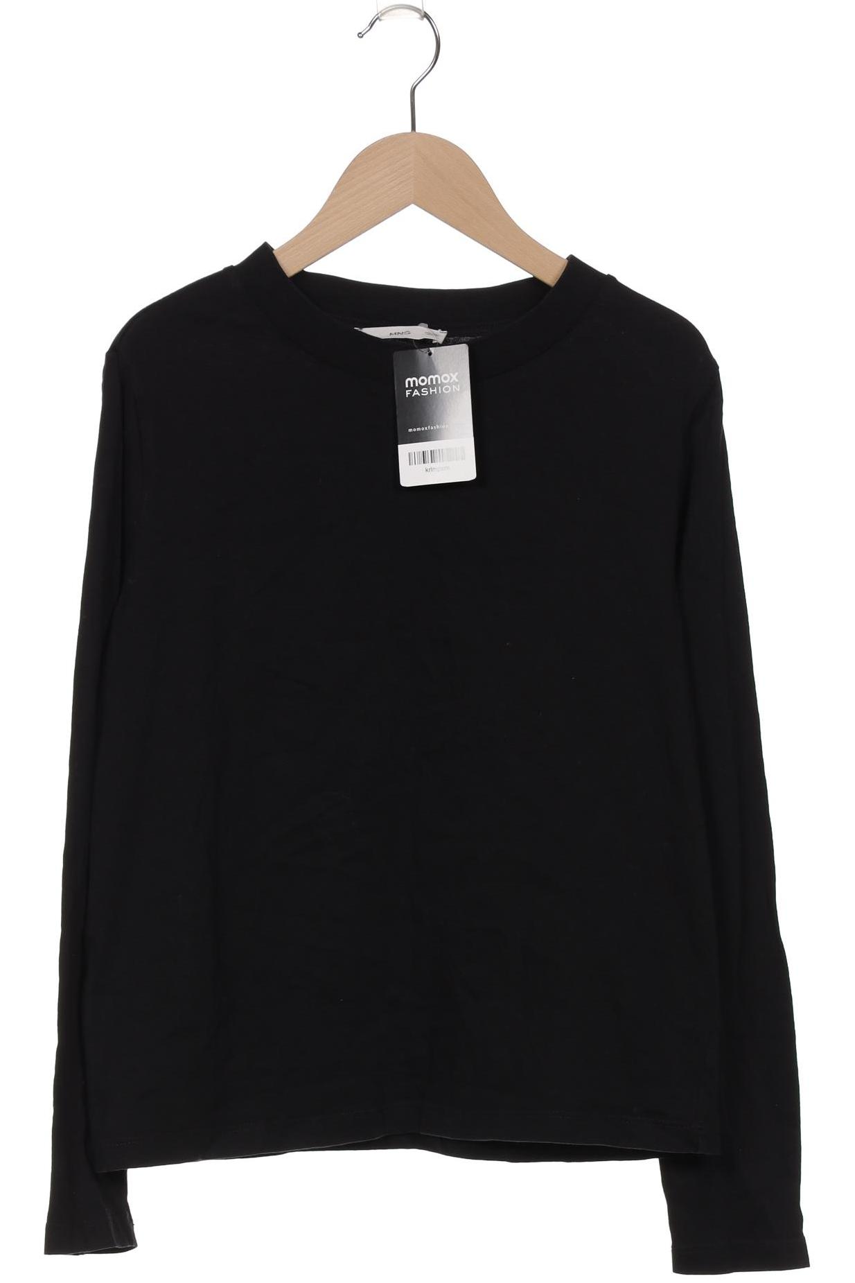 

Mango Damen Langarmshirt, schwarz, Gr. 36